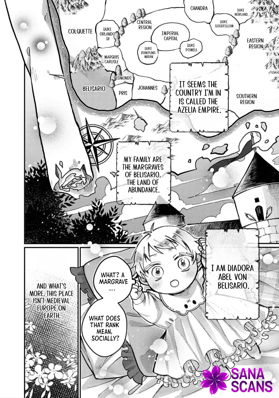 The Reincarnated Count’s Daughter, Blessed by Spirits, Just Wants a Normal Romance! Chapter 1 Page 14