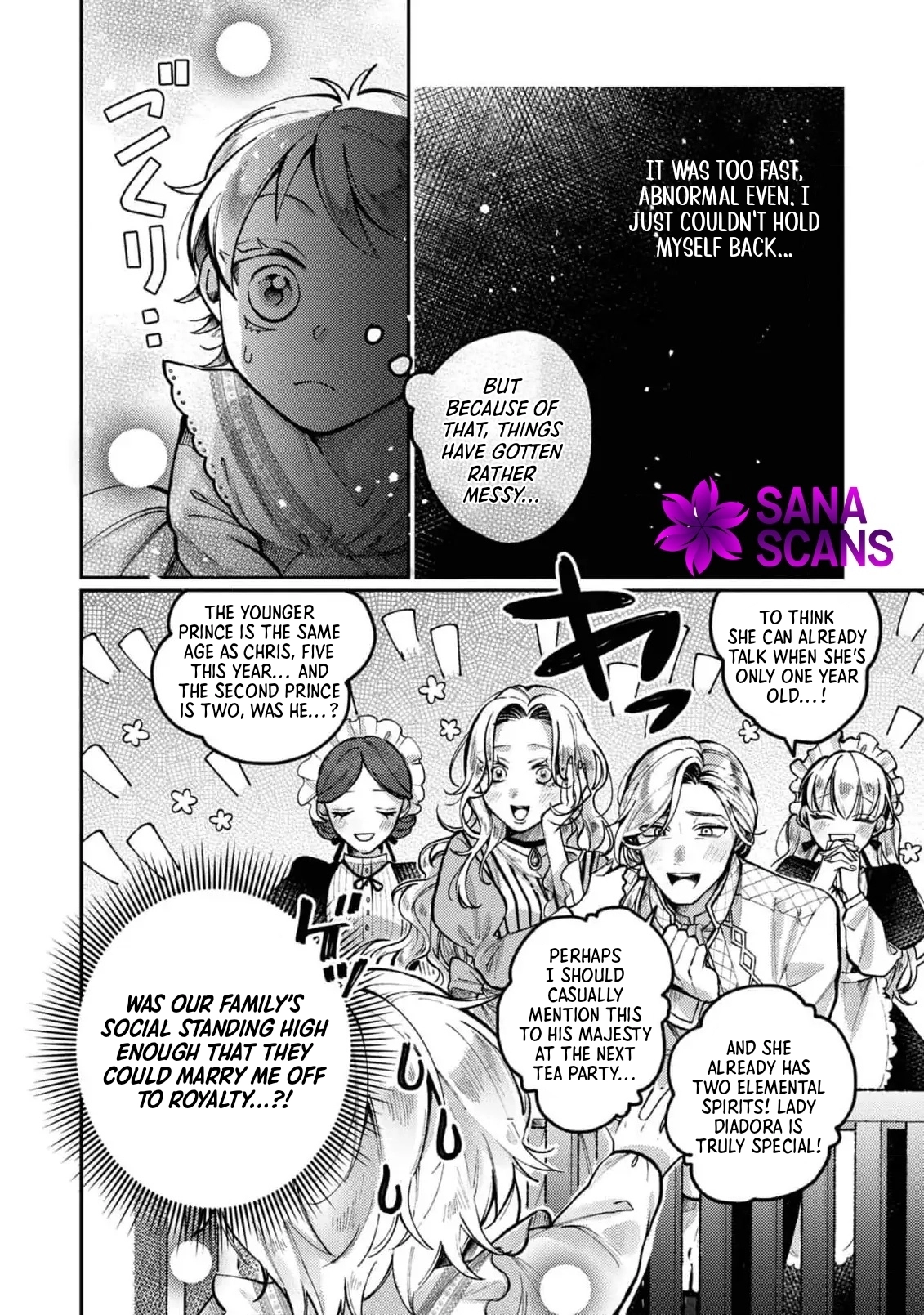 The Reincarnated Count’s Daughter, Blessed by Spirits, Just Wants a Normal Romance! Chapter 1 Page 20