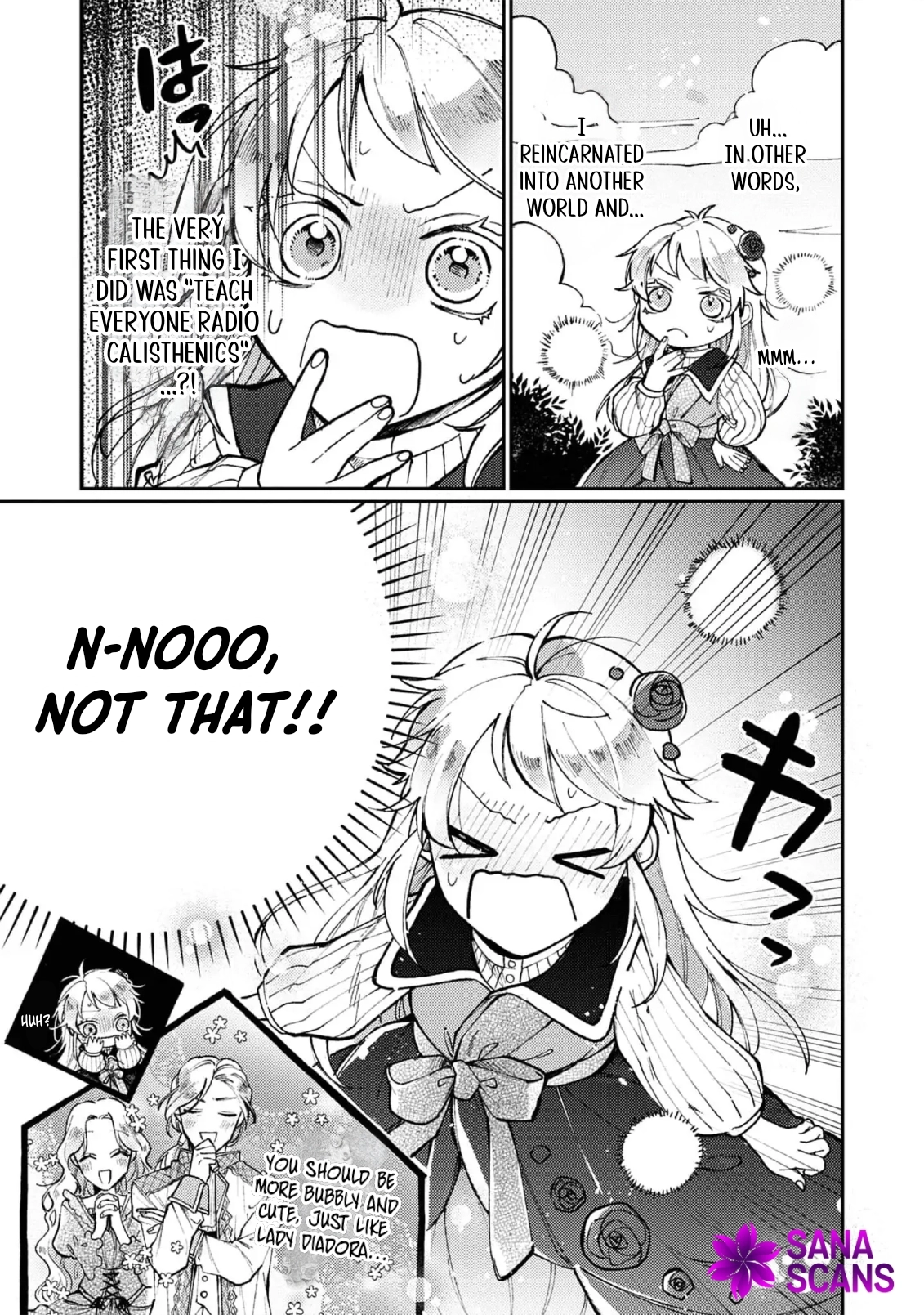 The Reincarnated Count’s Daughter, Blessed by Spirits, Just Wants a Normal Romance! Chapter 1 Page 33