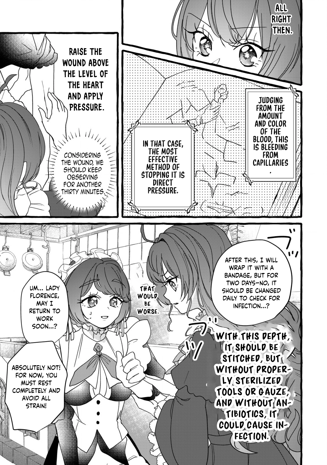 The Reincarnated Nightingale Saves Her Family with Nursing Skills. Chapter 2 Page 16