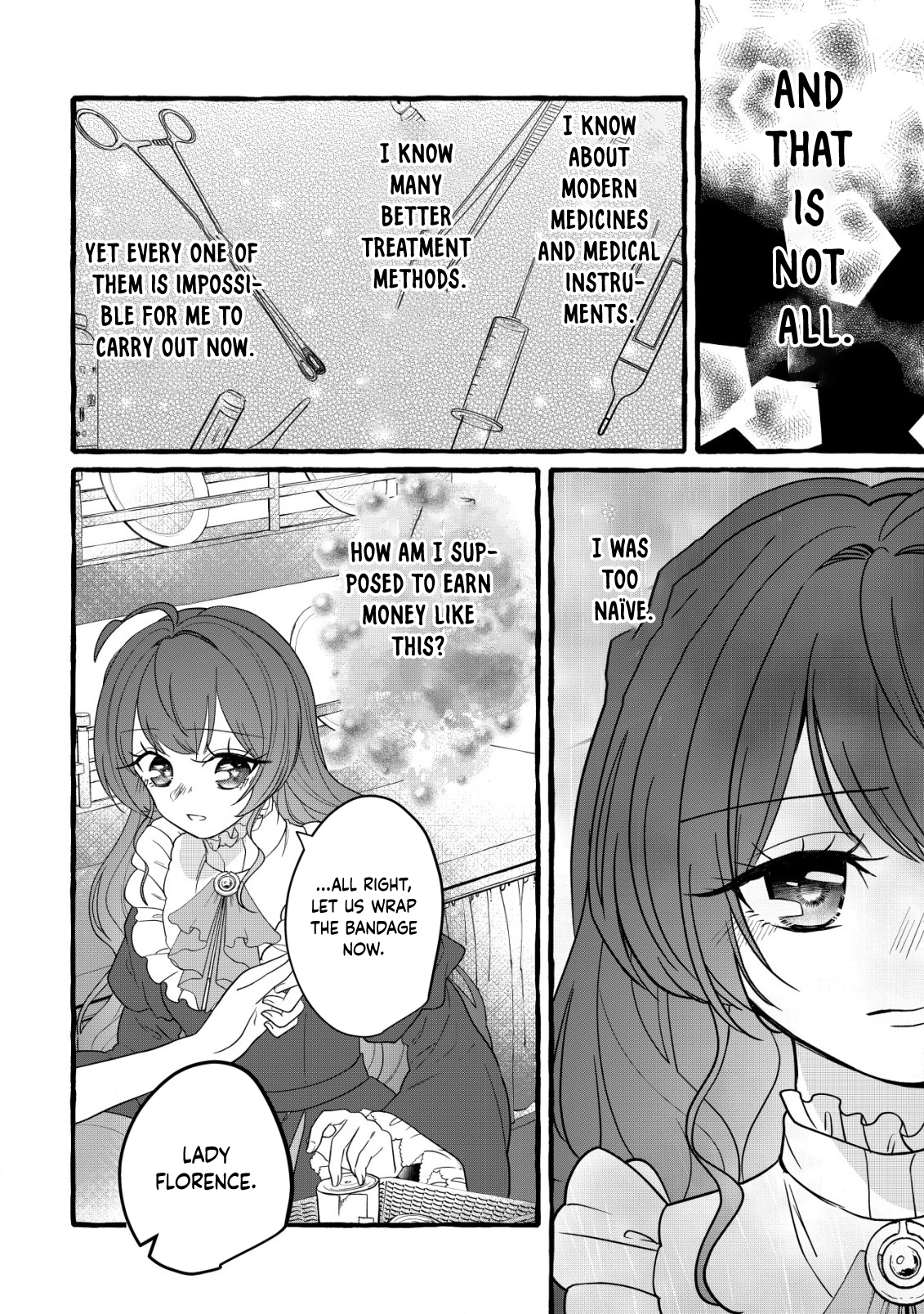 The Reincarnated Nightingale Saves Her Family with Nursing Skills. Chapter 2 Page 19