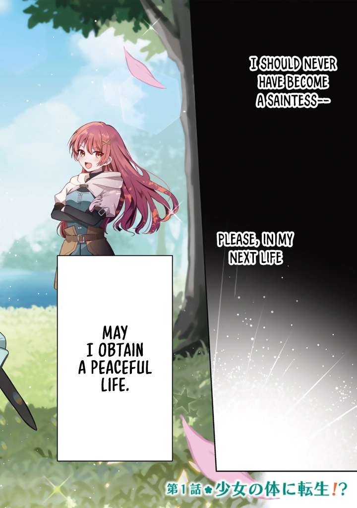 The Reincarnated Saintess Wants to Aim for a Recluse Slow Life! Chapter 1 Page 2