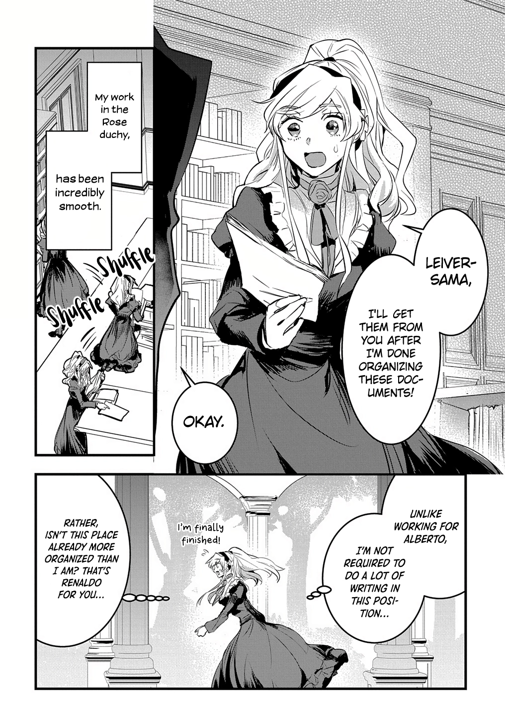 The Reincarnated Villainess Doesn’t Wish for Revenge Chapter 12 Page 2
