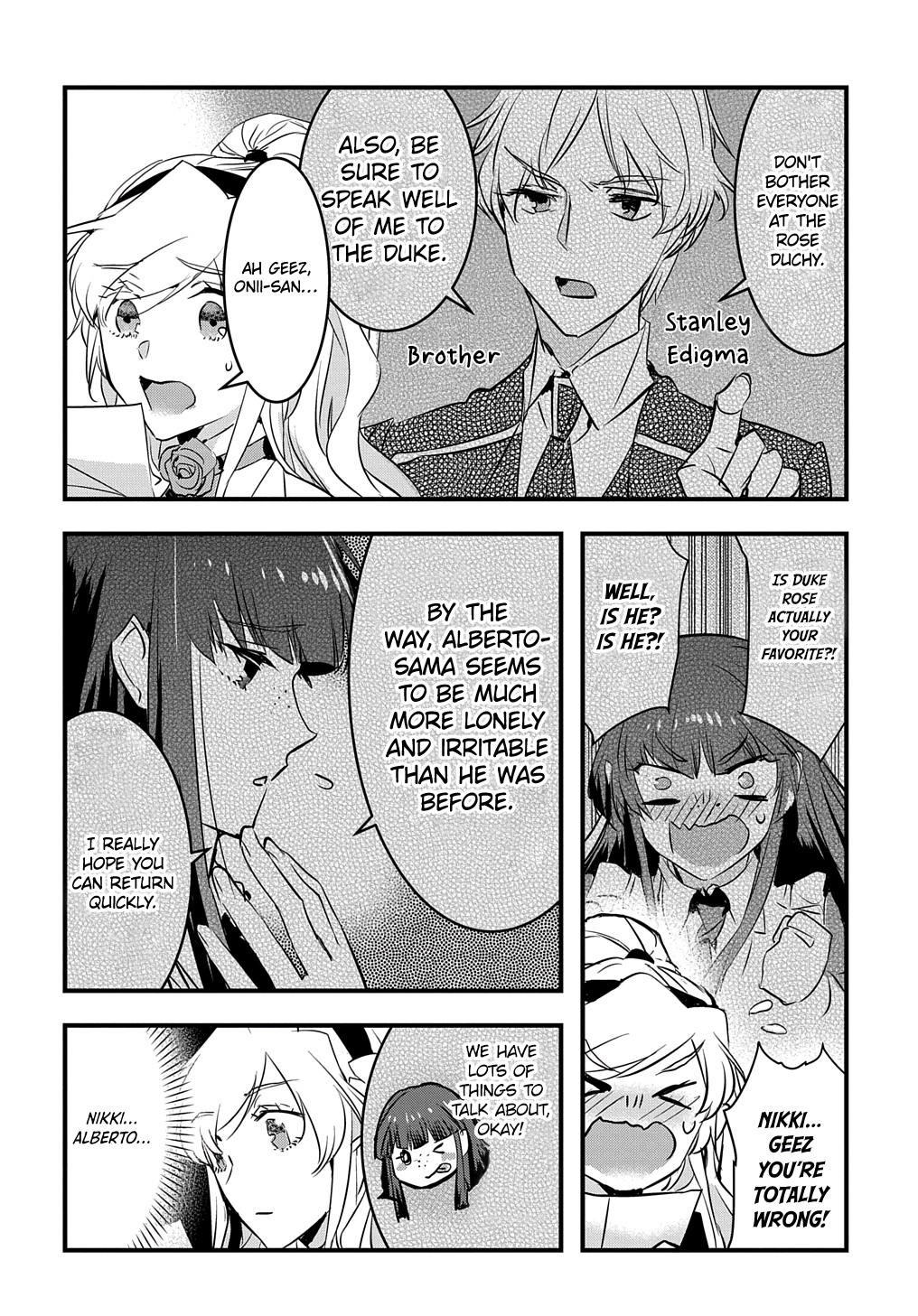 The Reincarnated Villainess Doesn’t Wish for Revenge Chapter 12 Page 4