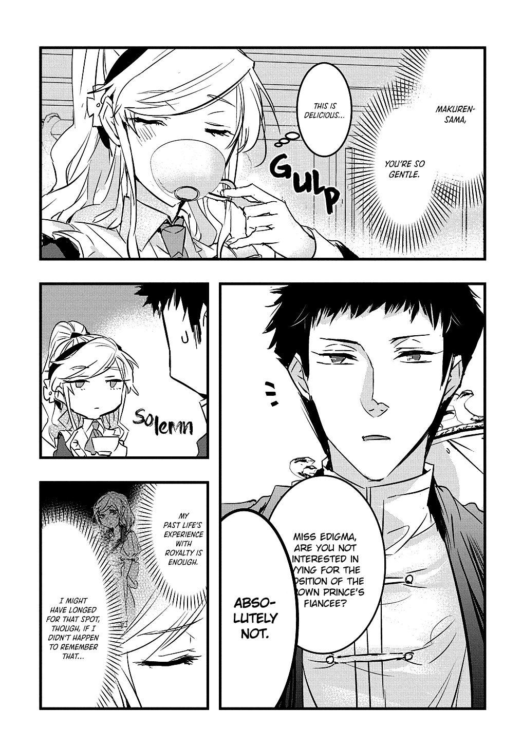 The Reincarnated Villainess Doesn’t Wish for Revenge Chapter 4 Page 13
