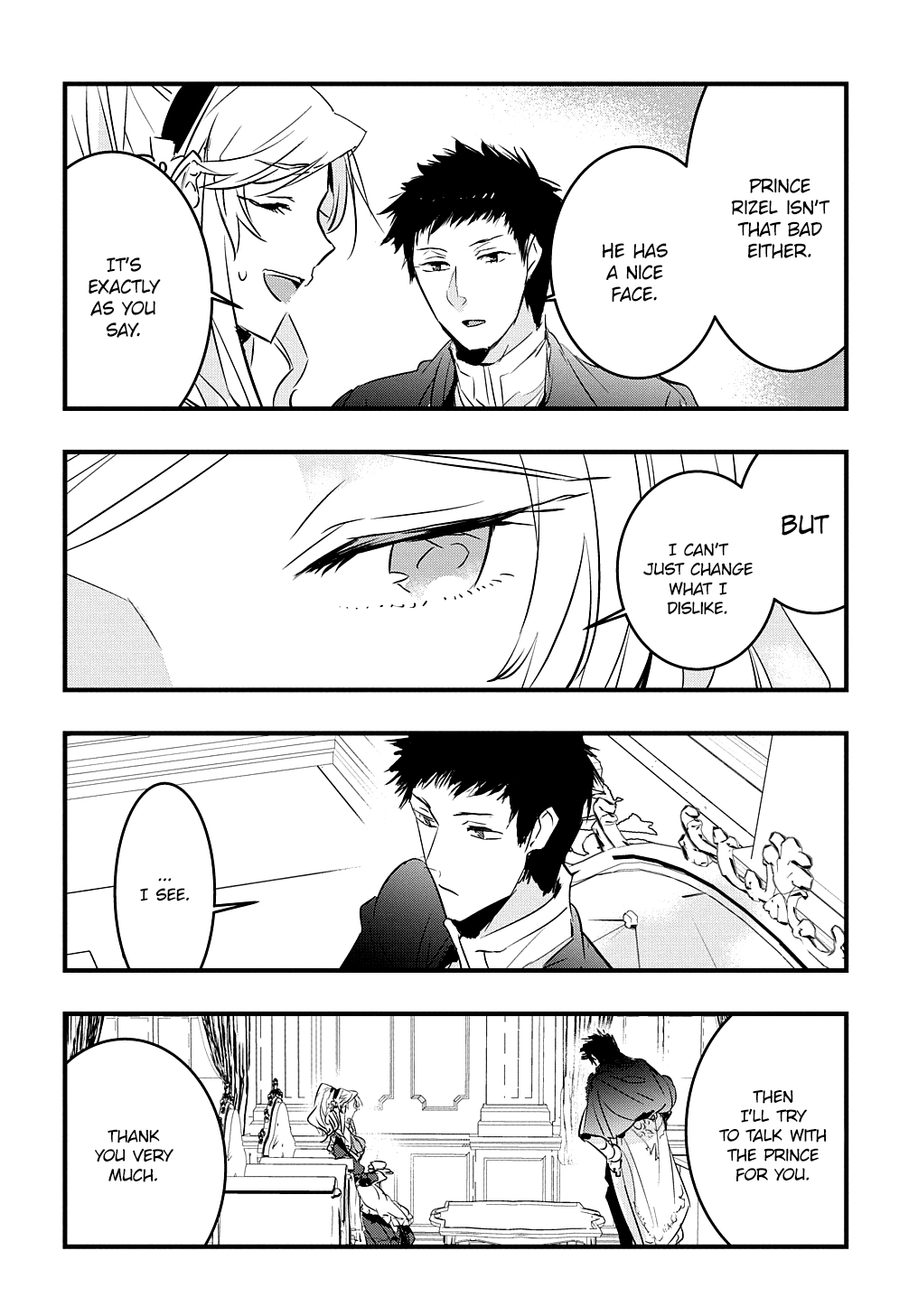 The Reincarnated Villainess Doesn’t Wish for Revenge Chapter 4 Page 14
