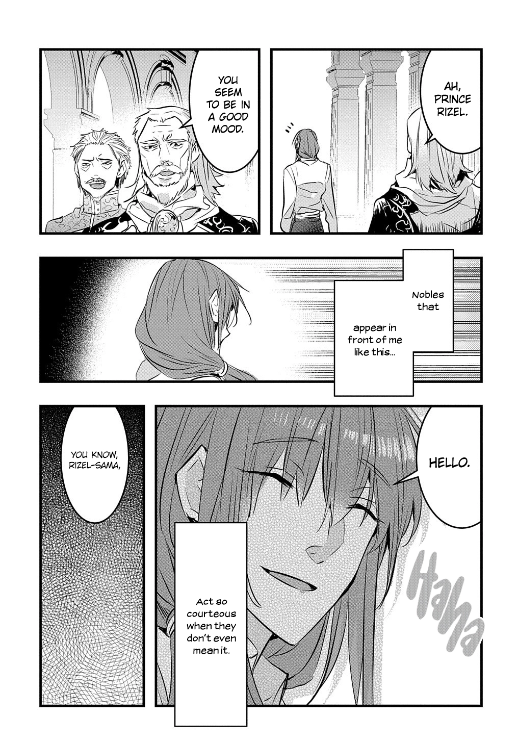 The Reincarnated Villainess Doesn’t Wish for Revenge Chapter 13 Page 3