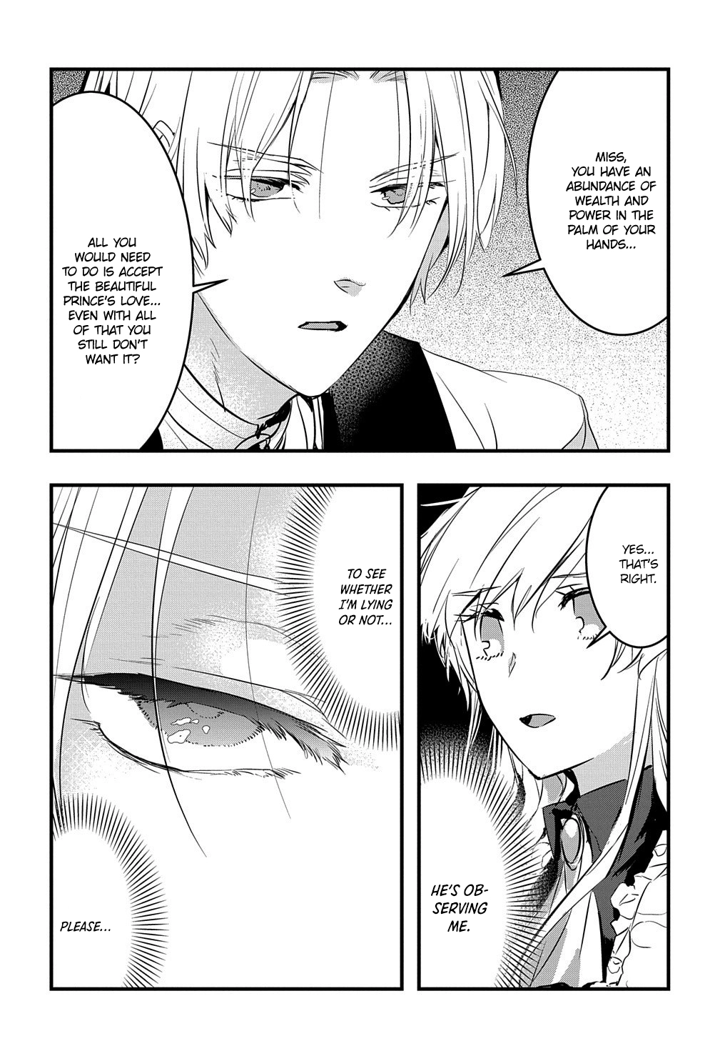 The Reincarnated Villainess Doesn’t Wish for Revenge Chapter 6 Page 12
