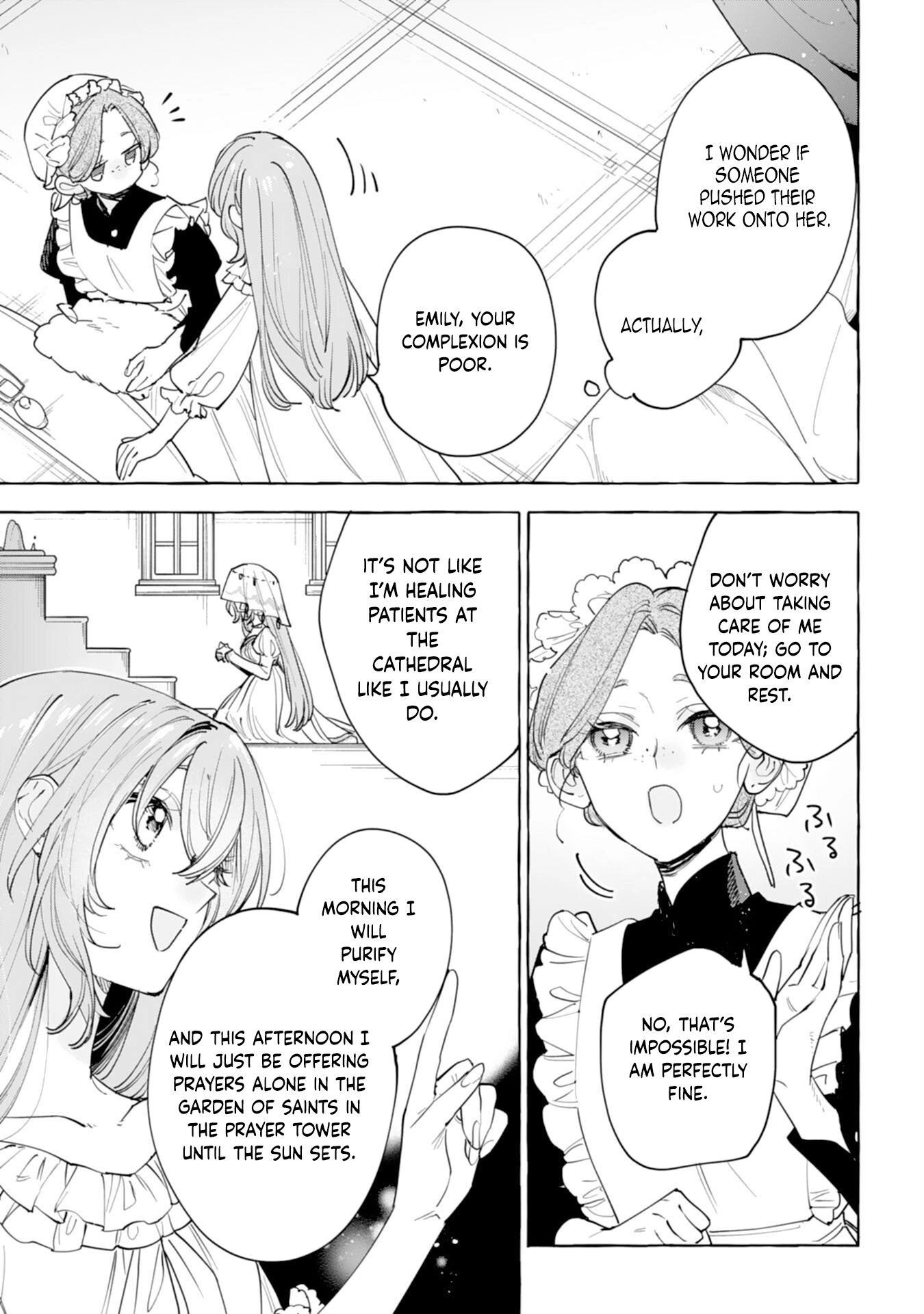 The Rewound Saintess Wants to Put the Insomniac Prince to Sleep Chapter 1 - . Page 23
