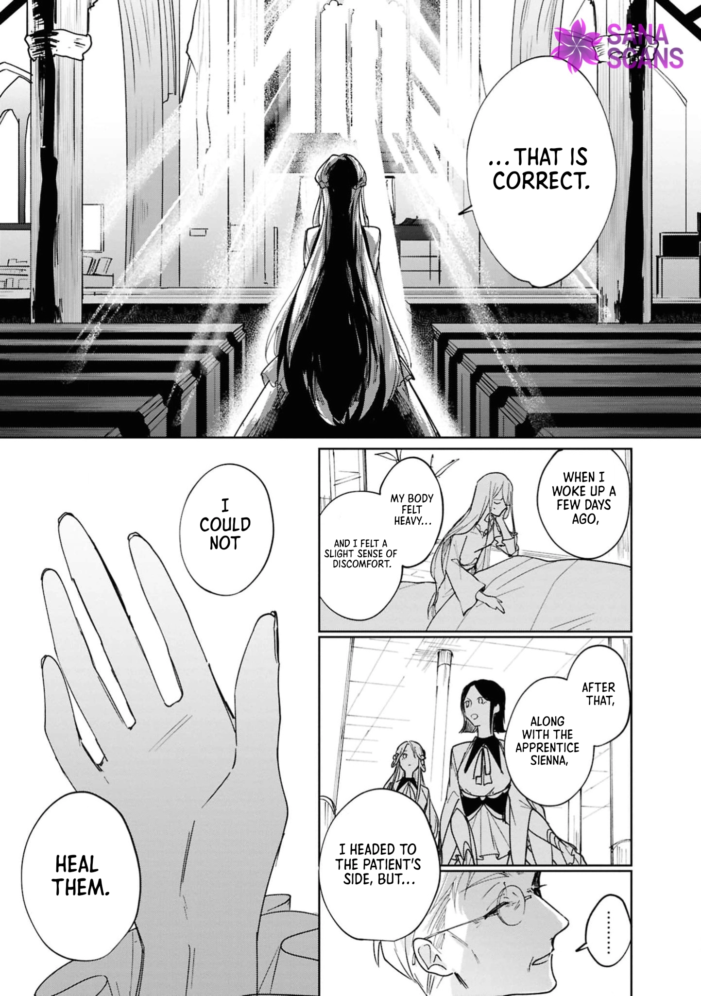 The Sacrificial Saintess and the Rogue Mage’s Second Love Chapter 1 - . Page 7