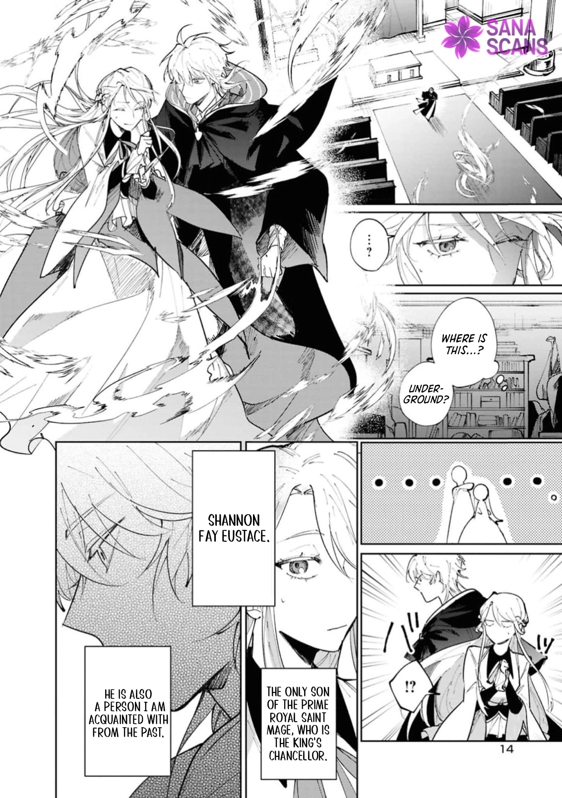 The Sacrificial Saintess and the Rogue Mage’s Second Love Chapter 1 - . Page 12