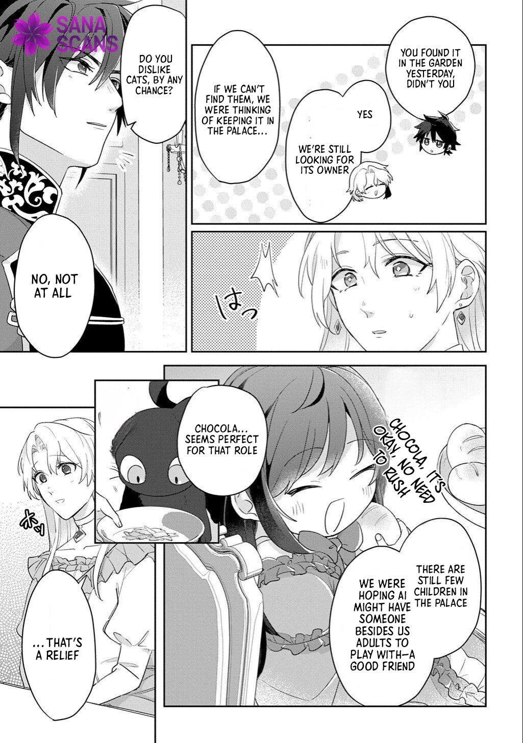 The Saint Is Five, So I'll Just Be the Decorative Queen. Chapter 9 Page 23