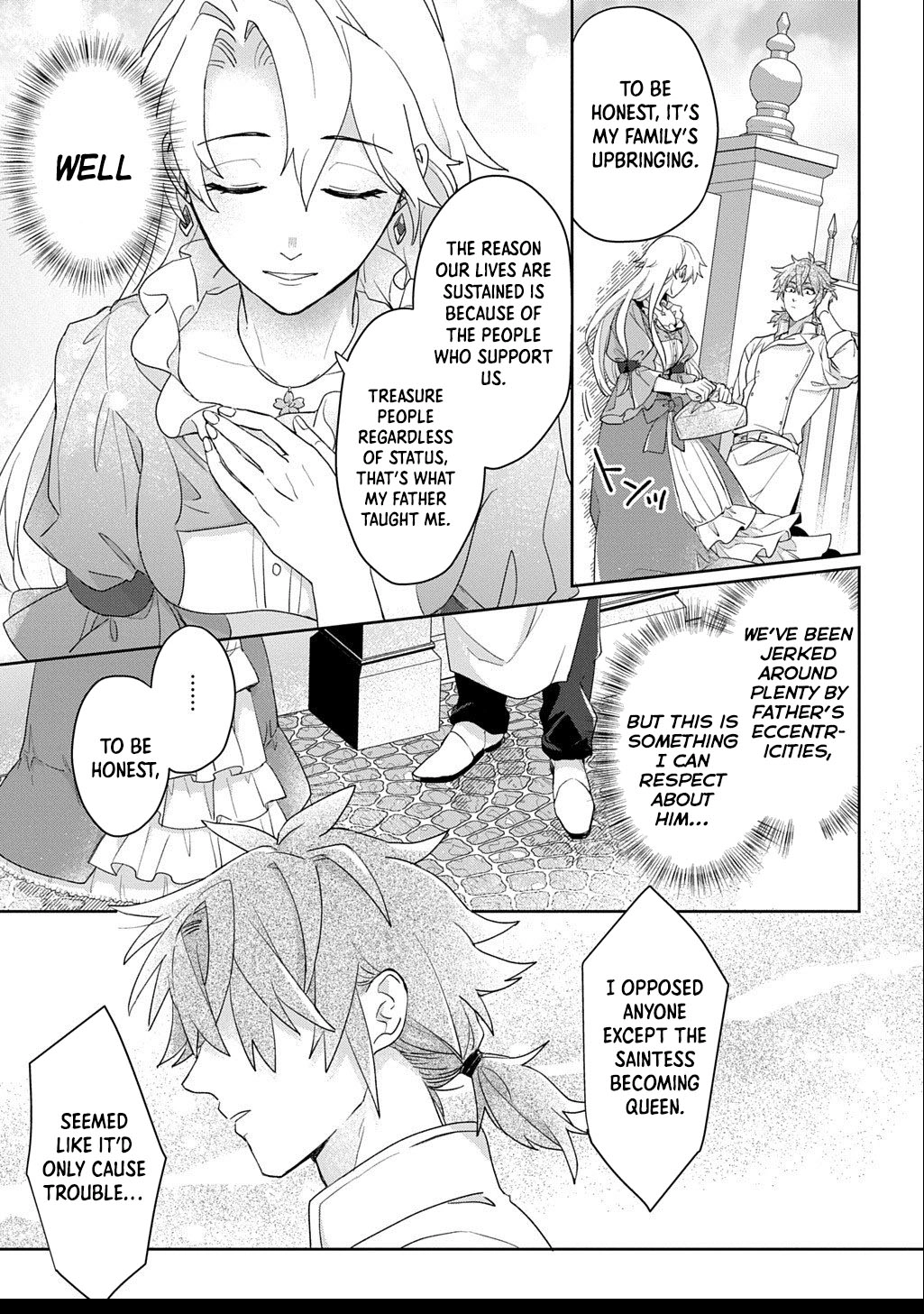 The Saint Is Five, So I'll Just Be the Decorative Queen. Chapter 7 Page 23