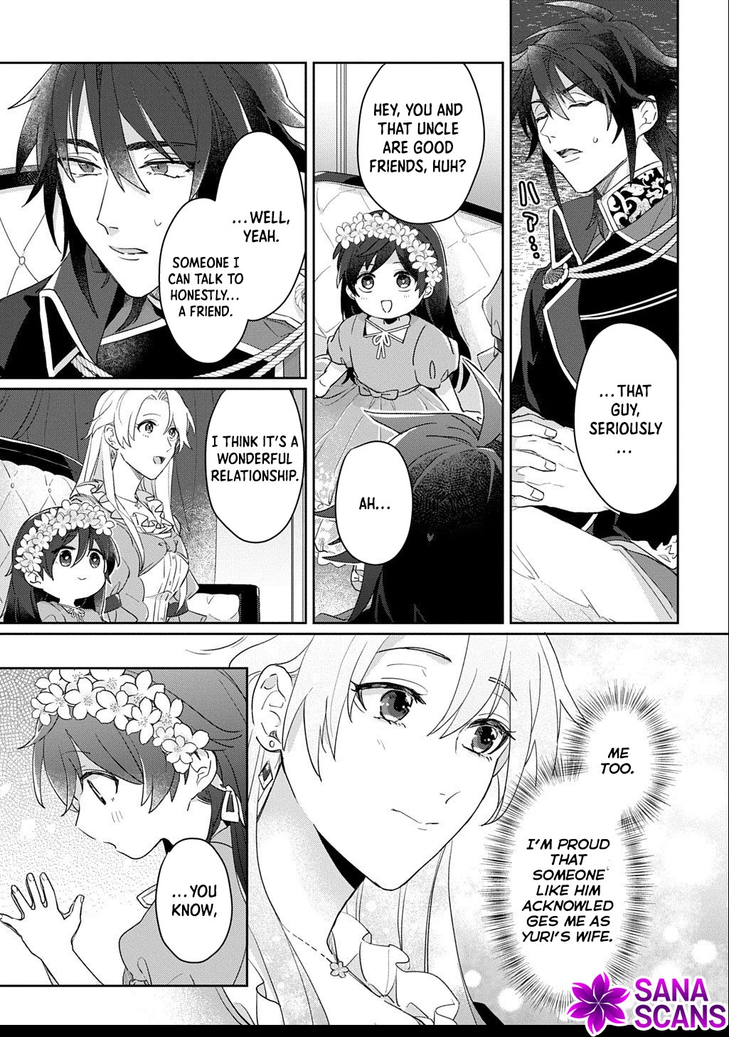 The Saint Is Five, So I'll Just Be the Decorative Queen. Chapter 7 Page 27
