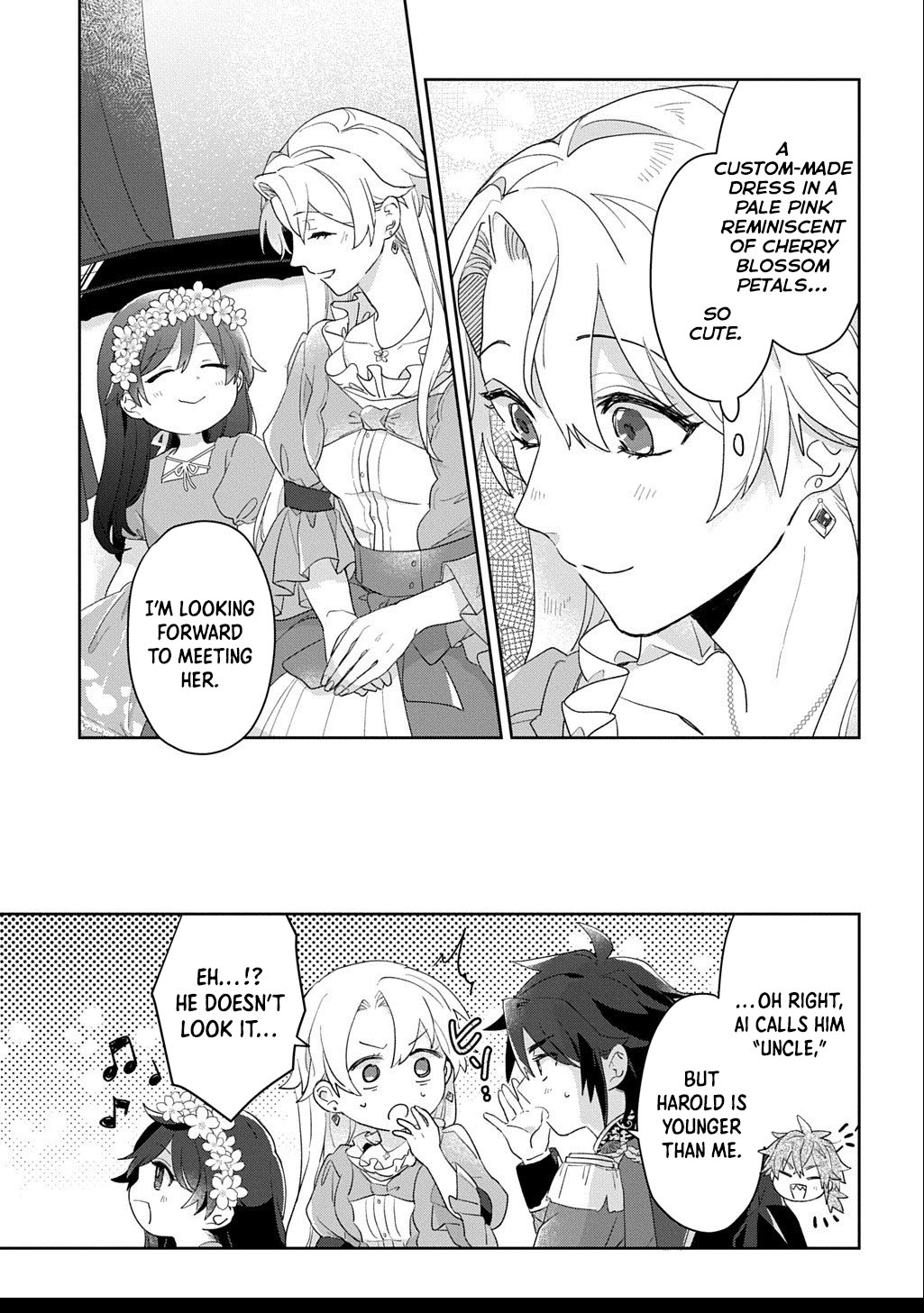 The Saint Is Five, So I'll Just Be the Decorative Queen. Chapter 7 Page 29