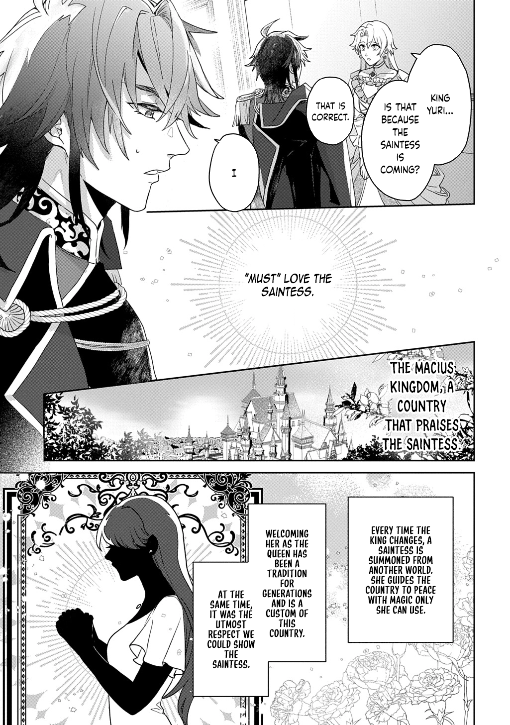 The Saint Is Five, So I'll Just Be the Decorative Queen. Chapter 1 Page 5