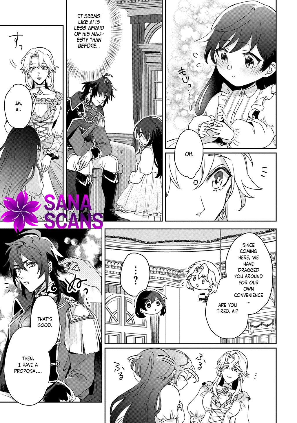 The Saint Is Five, So I'll Just Be the Decorative Queen. Chapter 1 Page 37