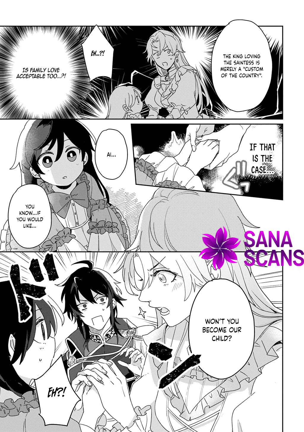 The Saint Is Five, So I'll Just Be the Decorative Queen. Chapter 1 Page 53