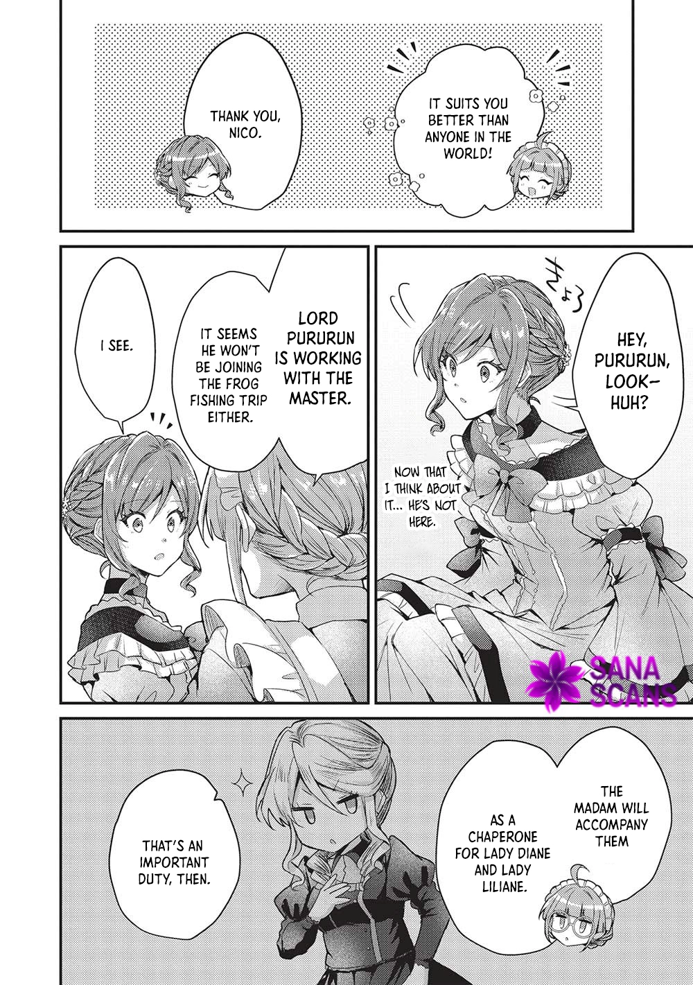 The Slime Duke and the Fallen Noble Lady’s Surprisingly Happy Engagement Chapter 14 - . Page 4