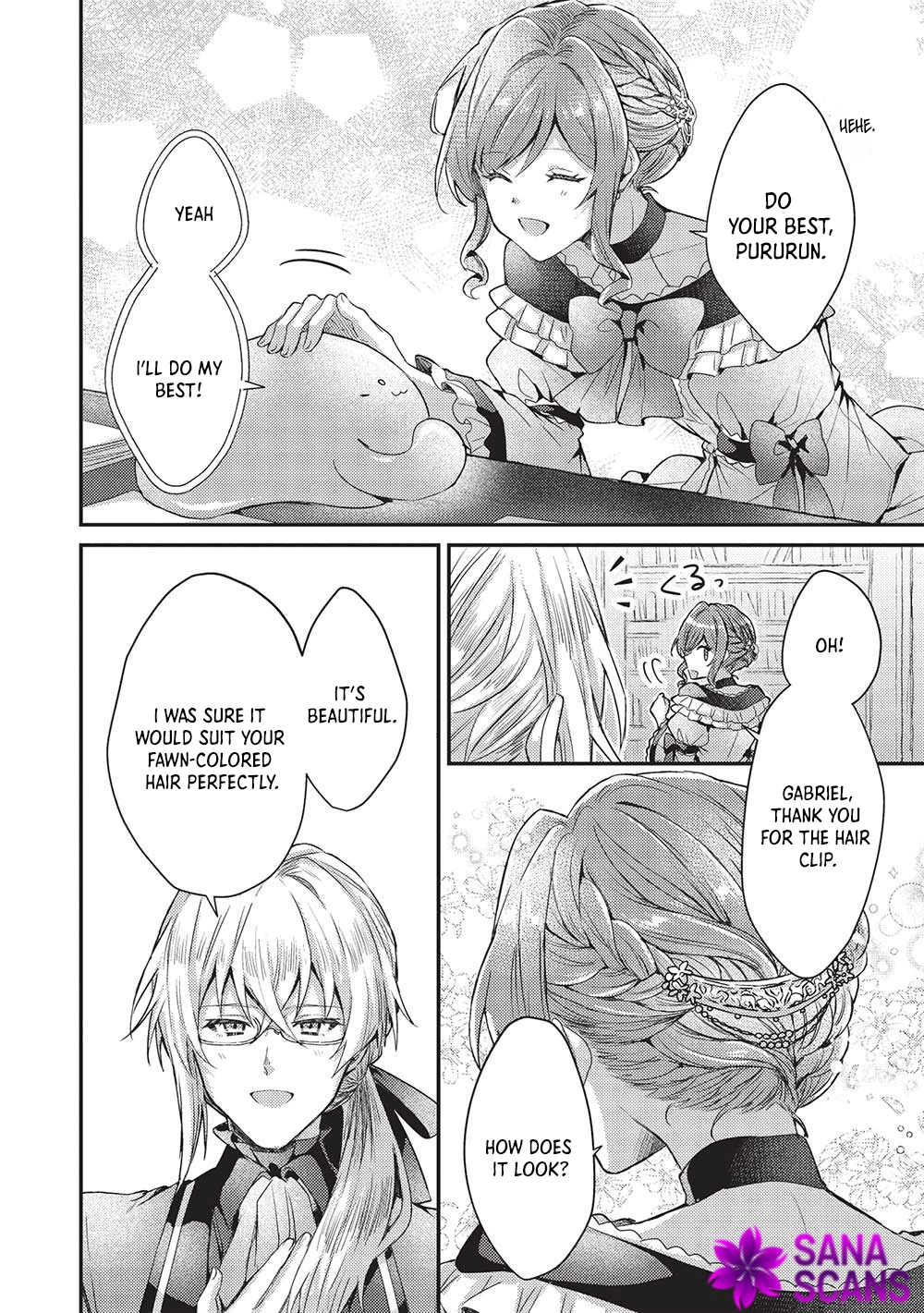 The Slime Duke and the Fallen Noble Lady’s Surprisingly Happy Engagement Chapter 14 - . Page 6