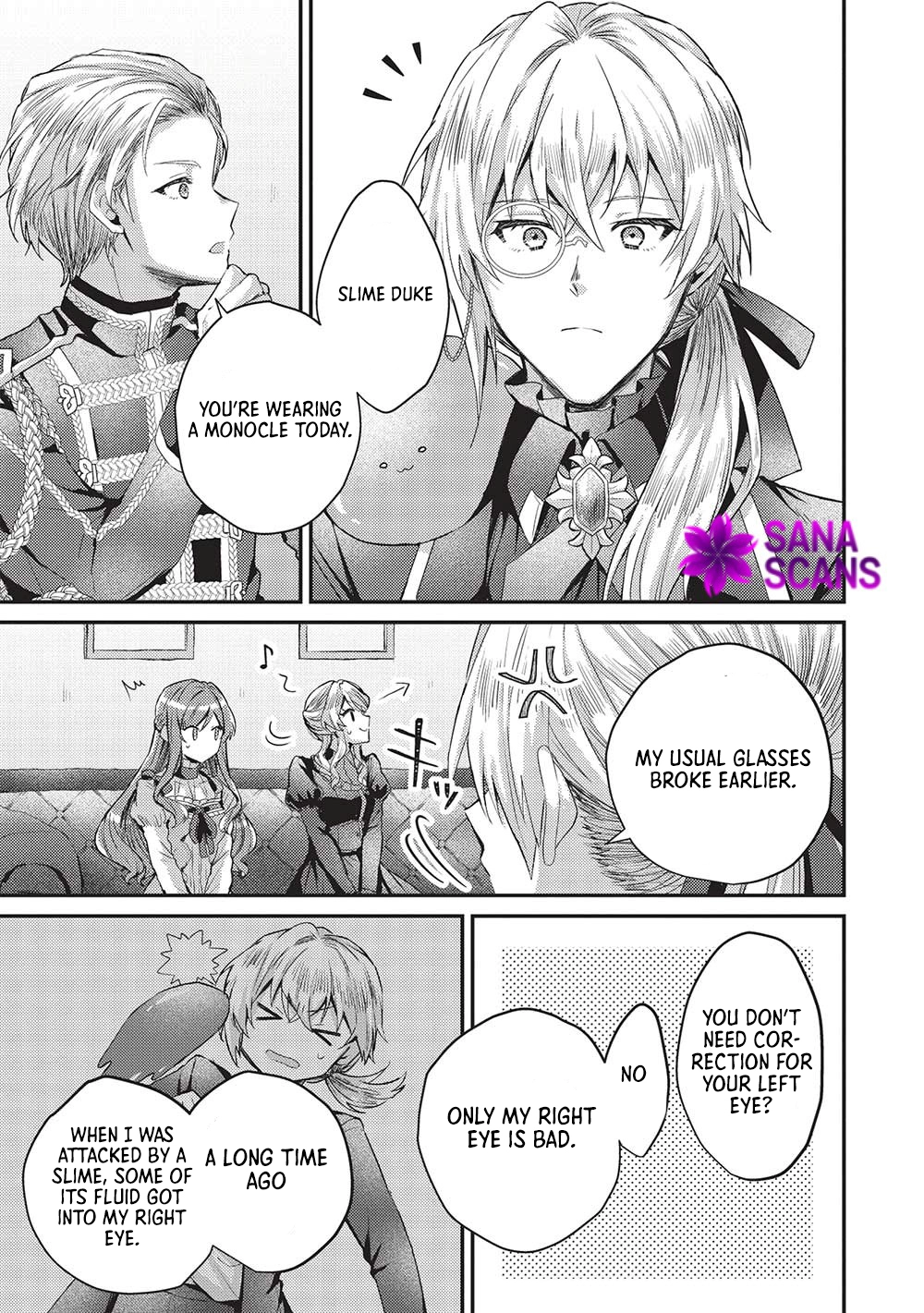 The Slime Duke and the Fallen Noble Lady’s Surprisingly Happy Engagement Chapter 13 - . Page 7