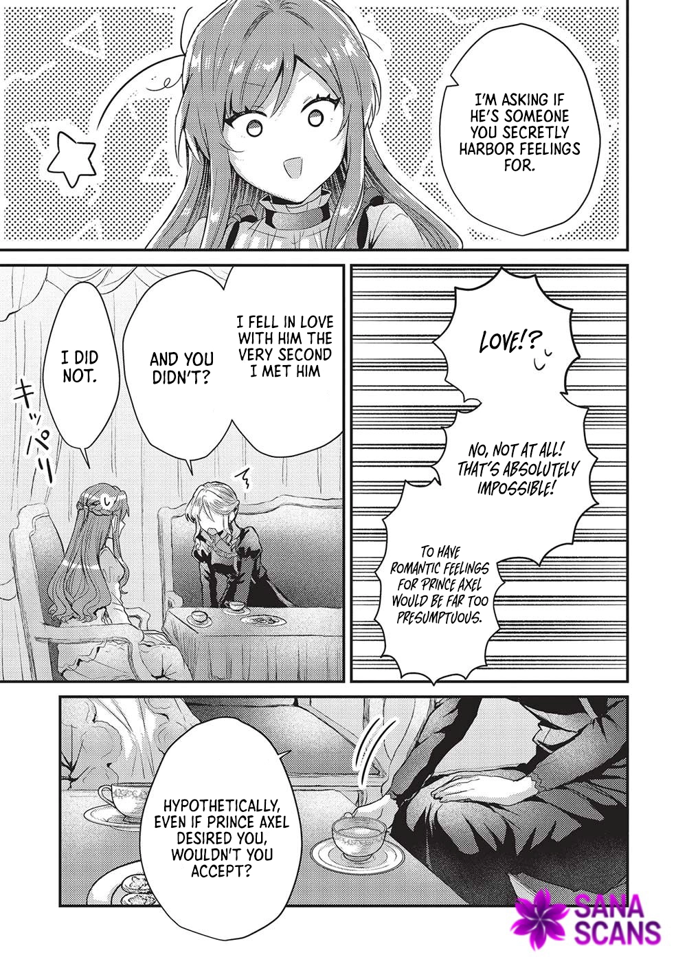 The Slime Duke and the Fallen Noble Lady’s Surprisingly Happy Engagement Chapter 13 - . Page 11