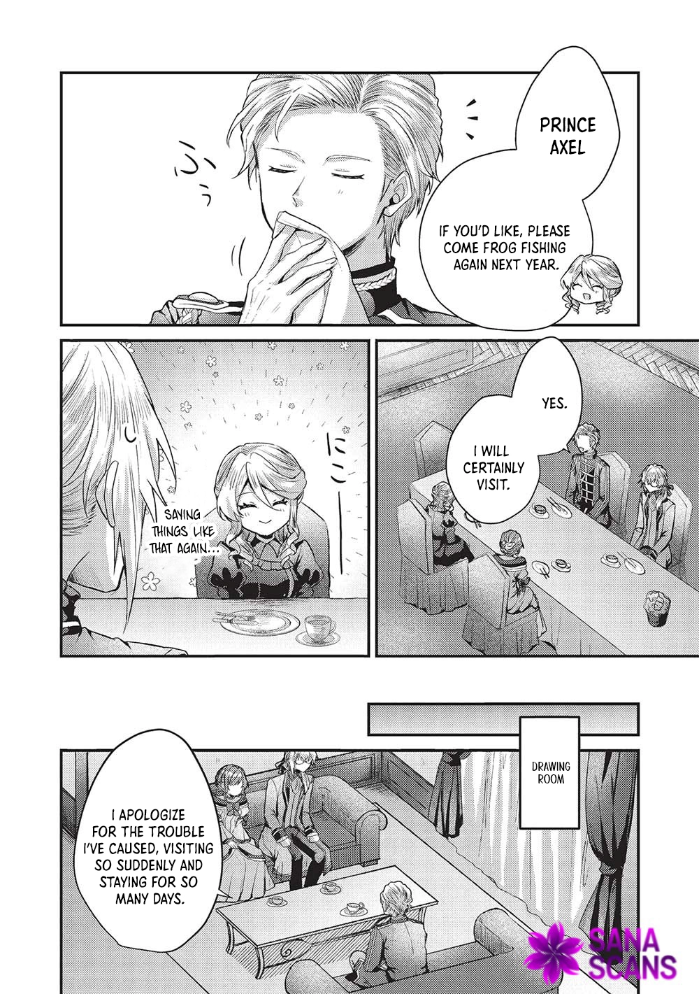 The Slime Duke and the Fallen Noble Lady’s Surprisingly Happy Engagement Chapter 15 - . Page 4