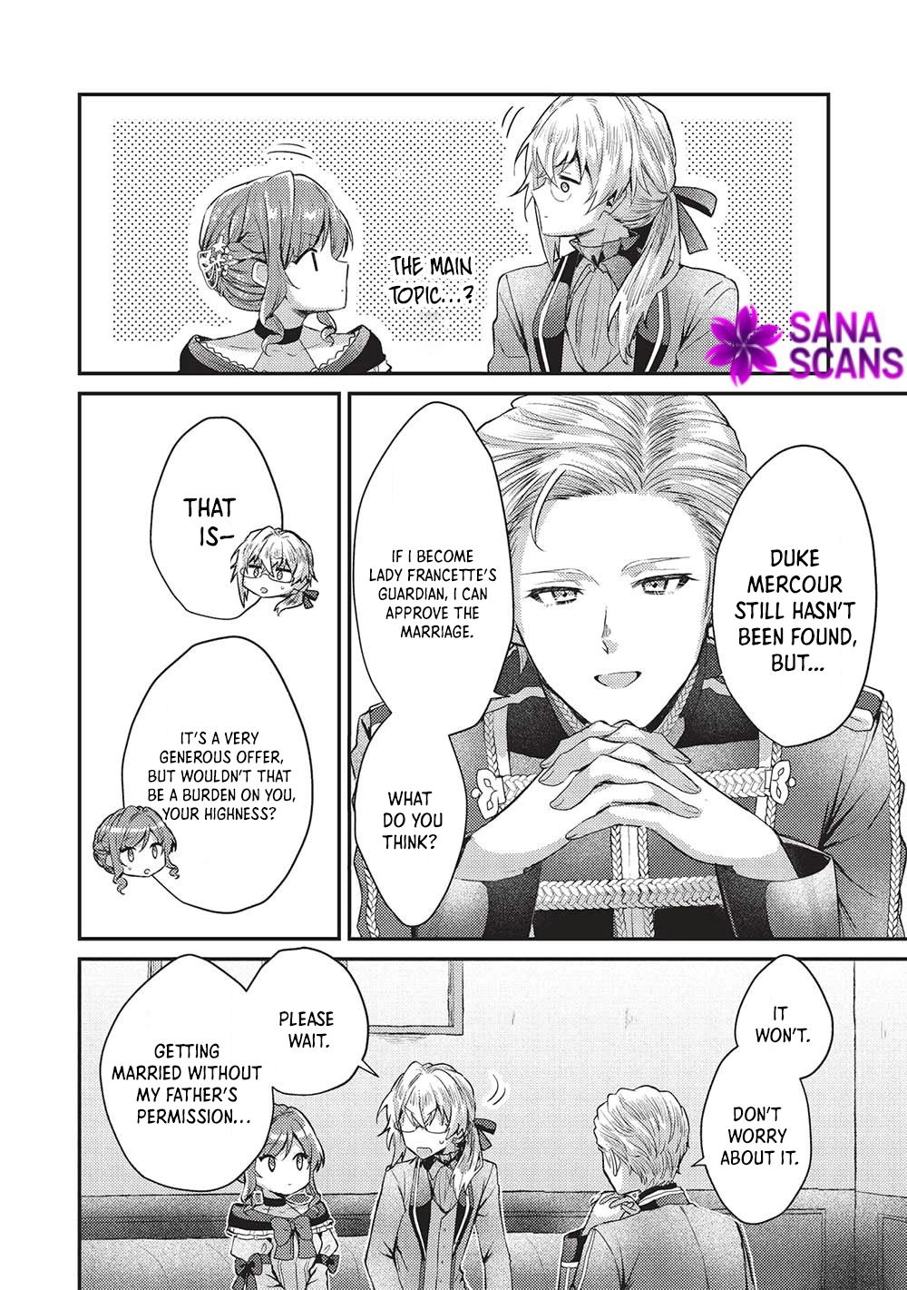 The Slime Duke and the Fallen Noble Lady’s Surprisingly Happy Engagement Chapter 15 - . Page 6