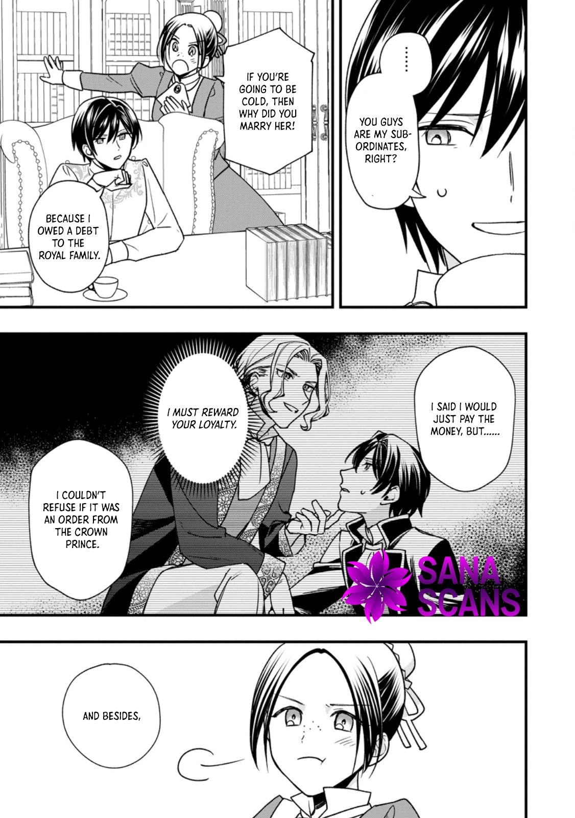The Sold Princess’s Surprisingly Happy Marriage. Chapter 3 Page 25