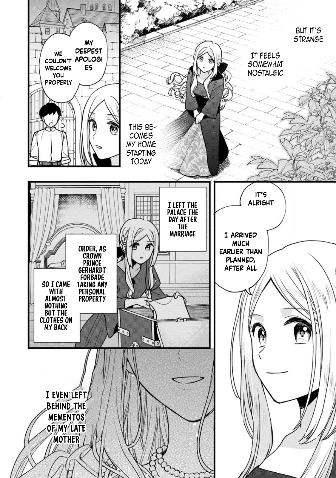 The Sold Princess’s Surprisingly Happy Marriage. Chapter 1 - . Page 6