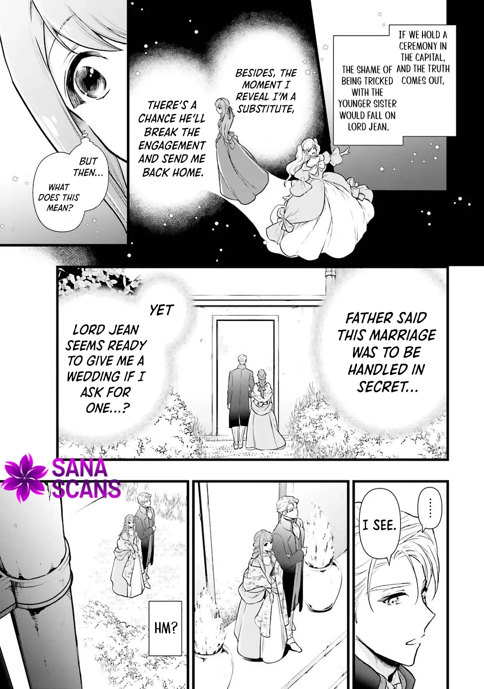 The Substitute Bride Is Doted on by the Clumsy Marquis Chapter 3 Page 6
