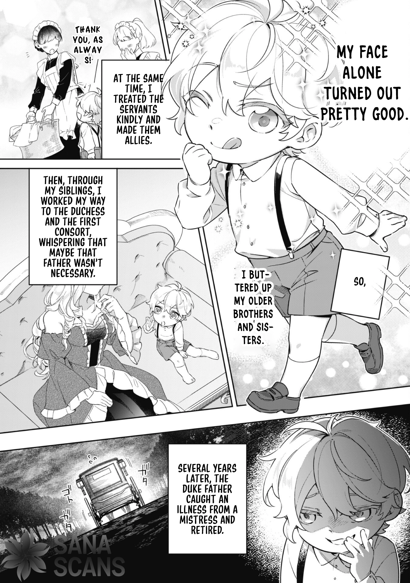 The Third Son of the Haiburuku Family is a Little Devil Shota Chapter 1 - . Page 8