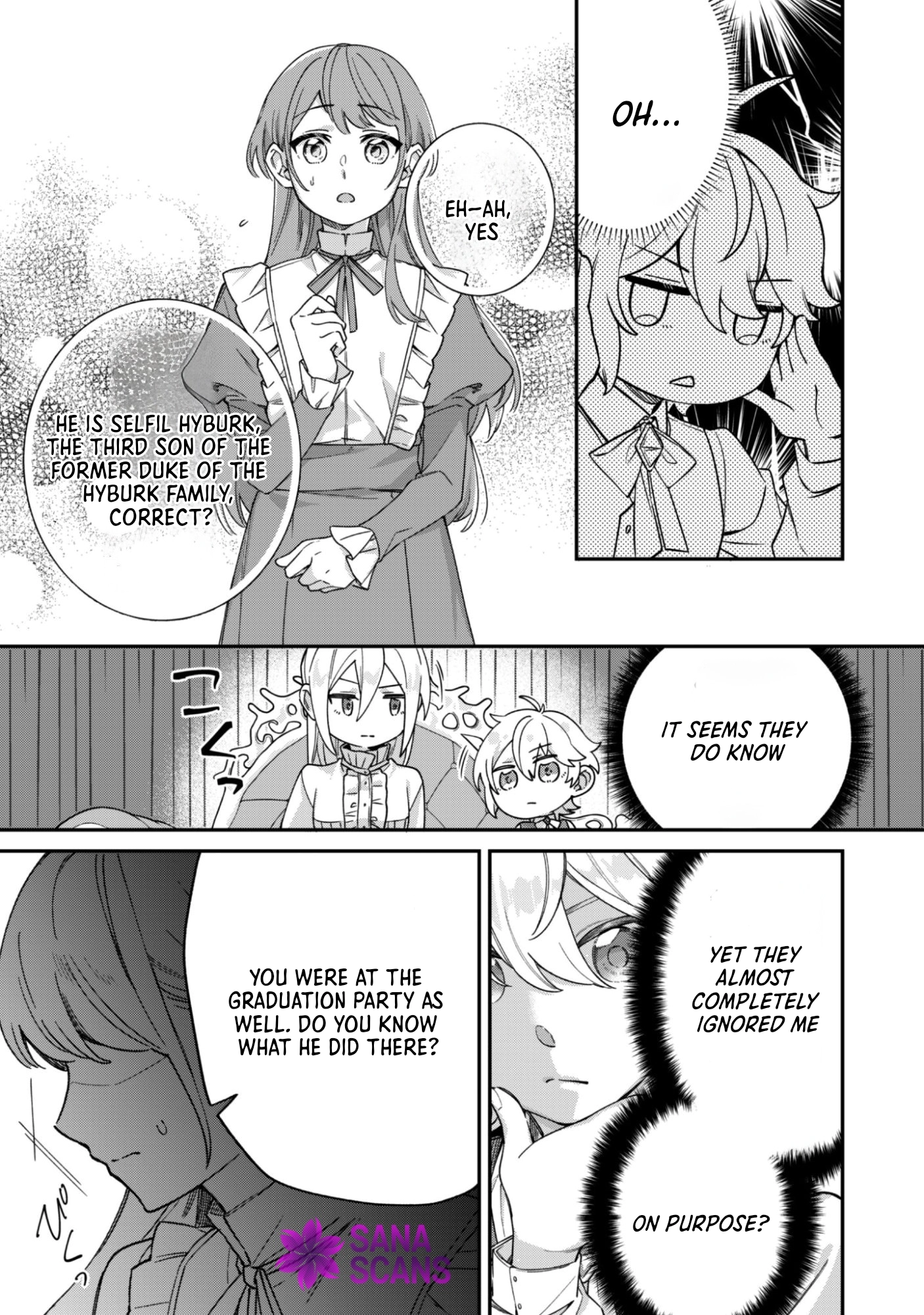 The Third Son of the Haiburuku Family is a Little Devil Shota Chapter 9 Page 12