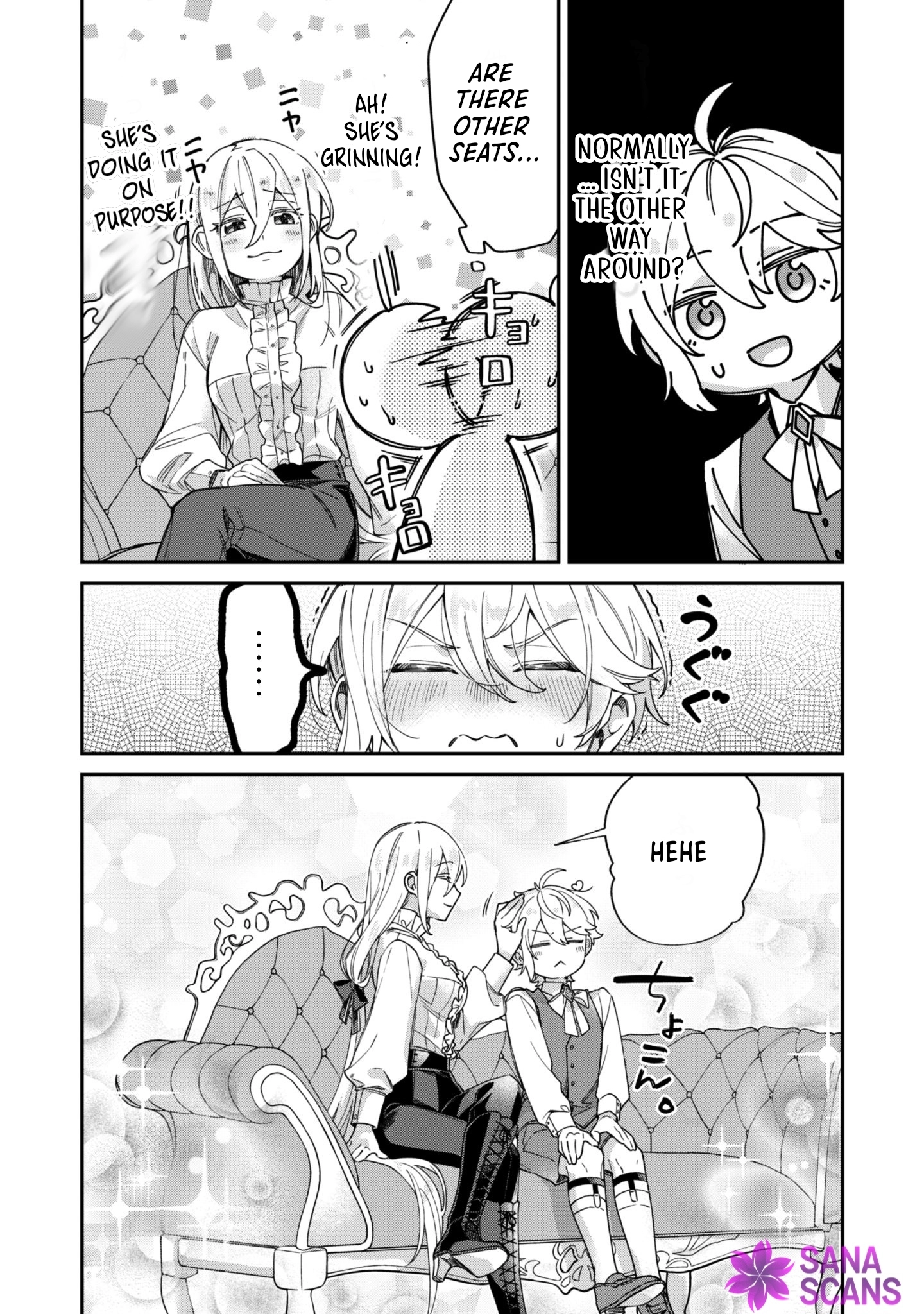 The Third Son of the Haiburuku Family is a Little Devil Shota Chapter 8 Page 7
