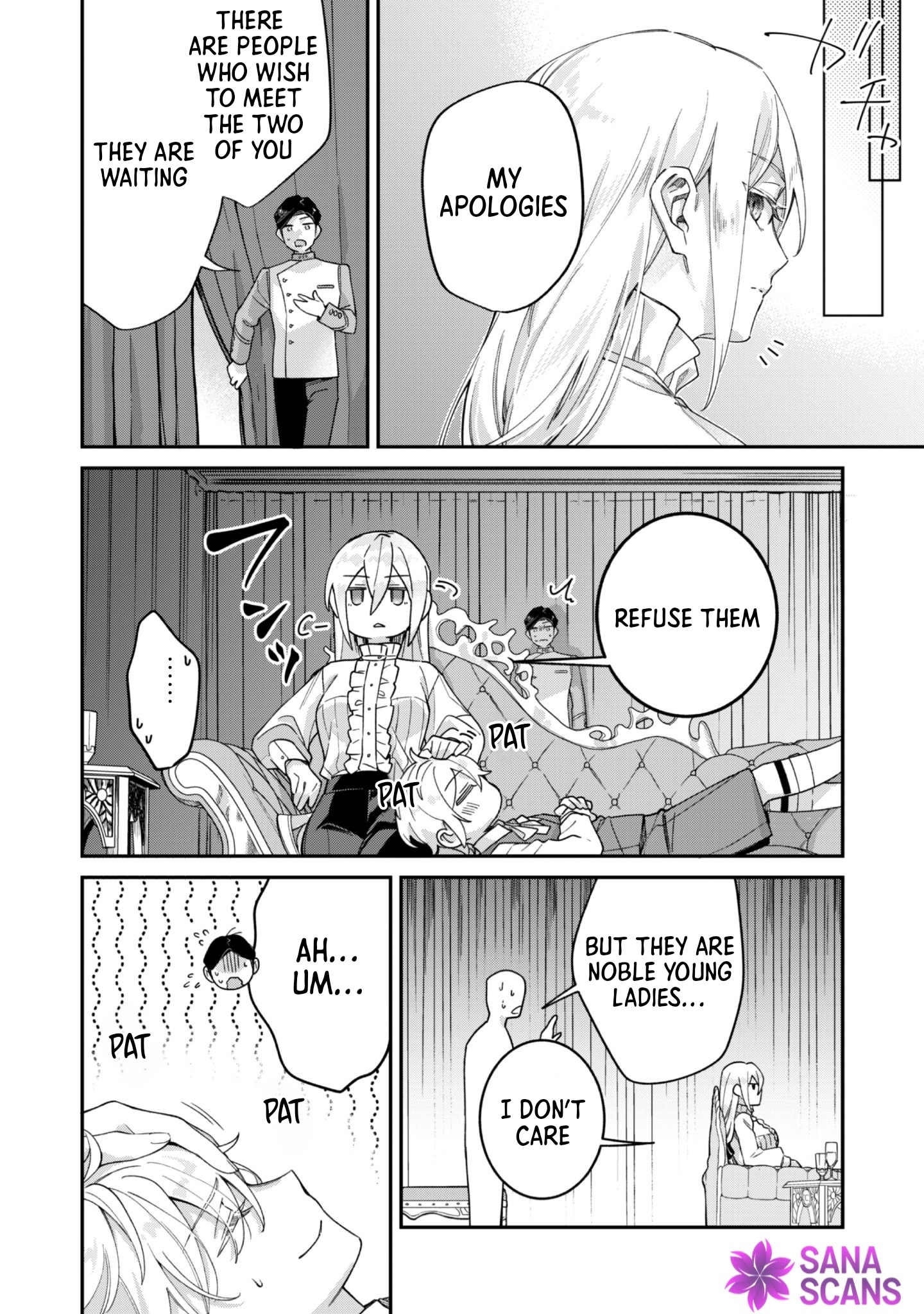 The Third Son of the Haiburuku Family is a Little Devil Shota Chapter 8 Page 12