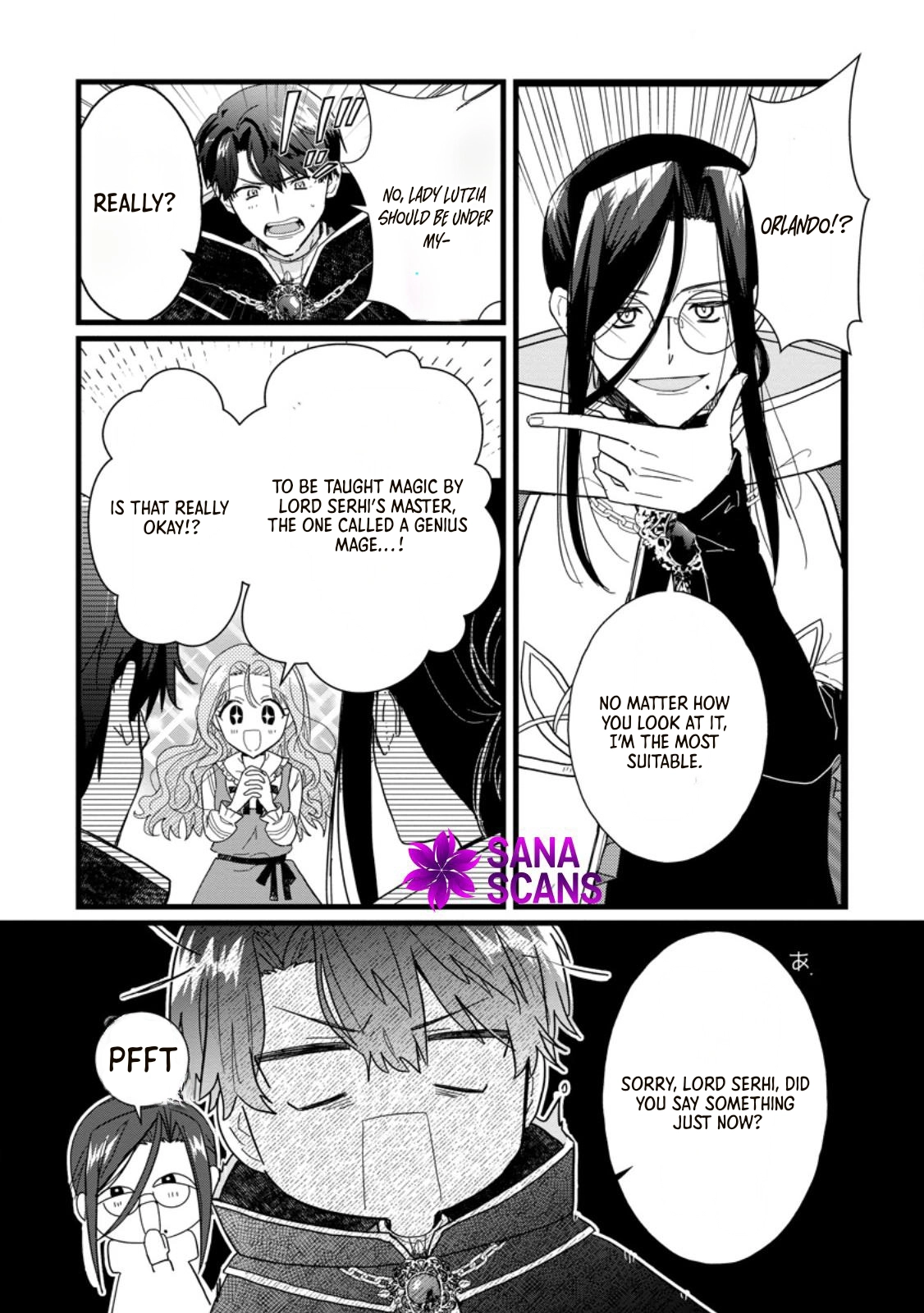 The Useless Noble Girl Blossoms into a Beloved Prodigy. Chapter 6 - . Page 12