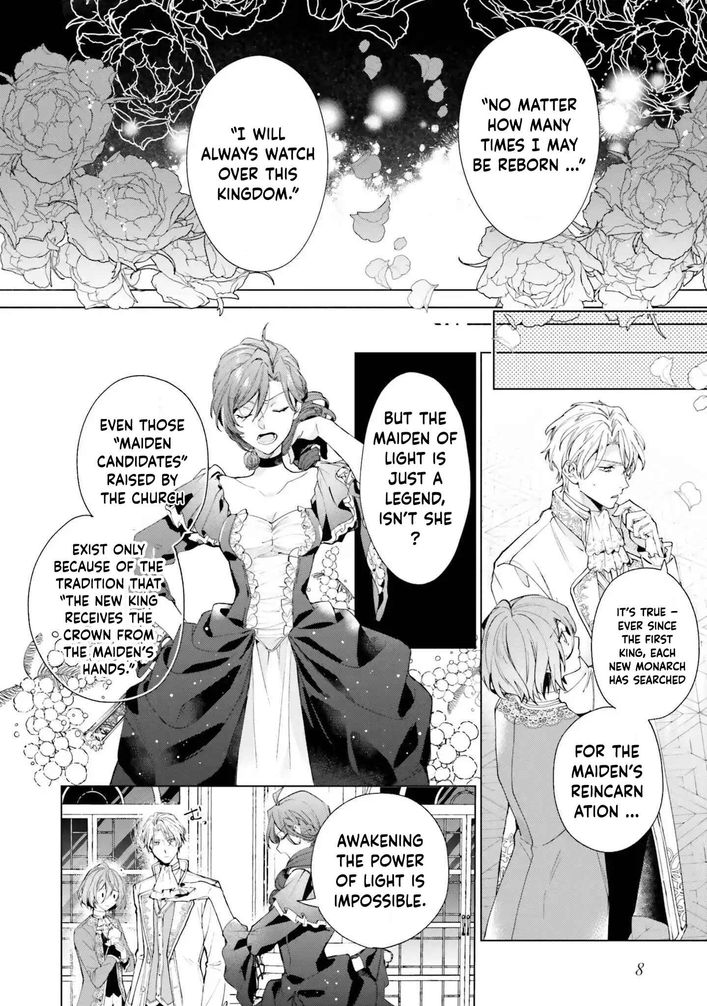 The Villain Princess Aims for a Salvation Ending. Chapter 1 Page 6