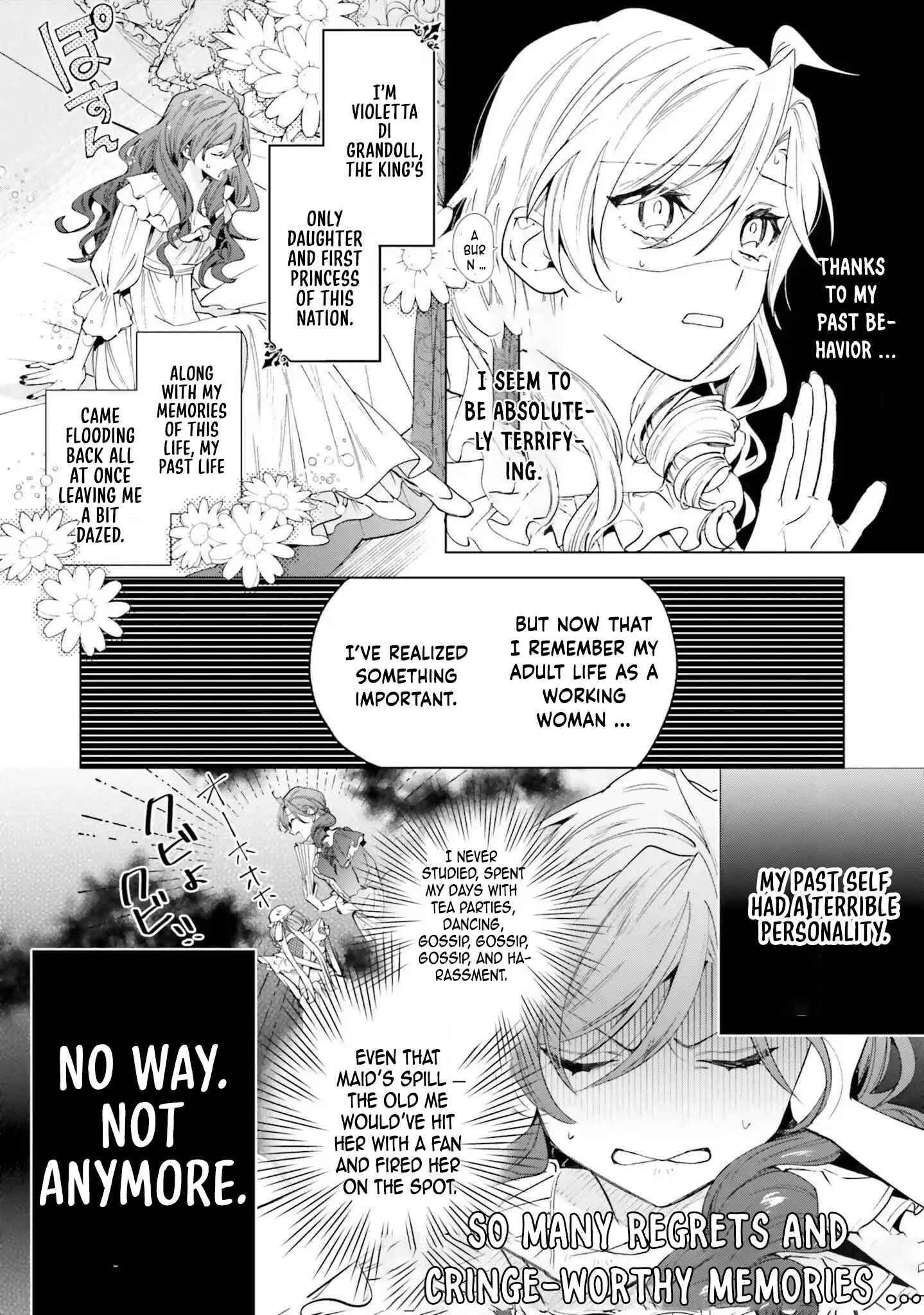 The Villain Princess Aims for a Salvation Ending. Chapter 1 Page 14