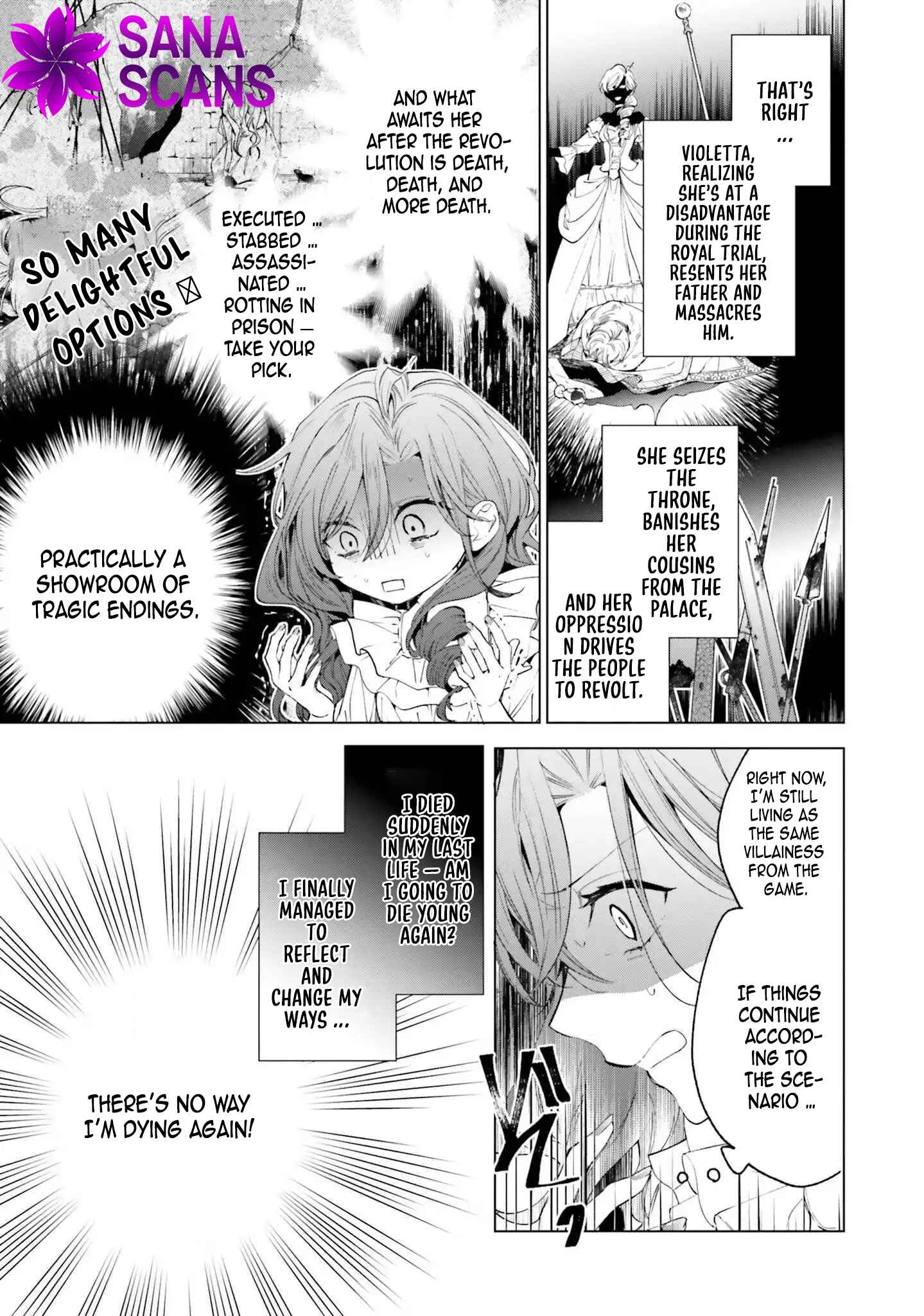 The Villain Princess Aims for a Salvation Ending. Chapter 1 Page 19