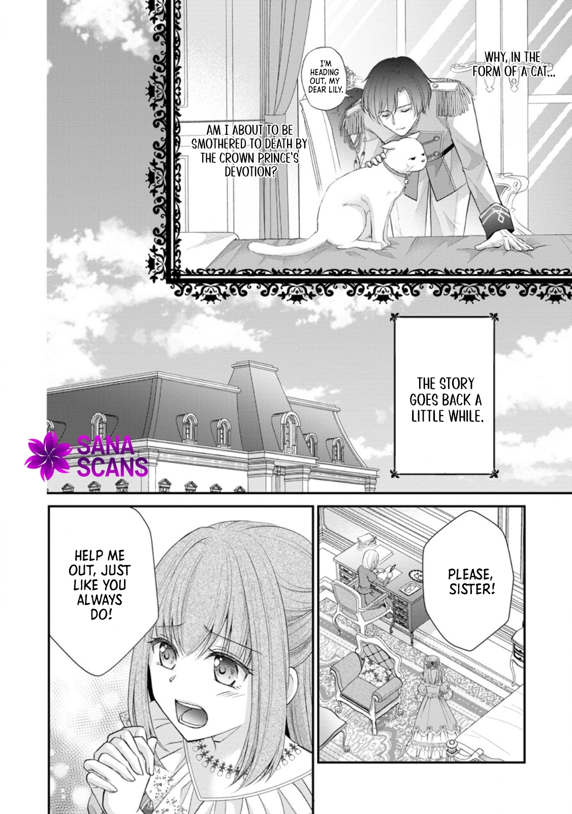 The Villainess Cursed into a Cat Is Taken In by the Crown Prince. Chapter 1 Page 8