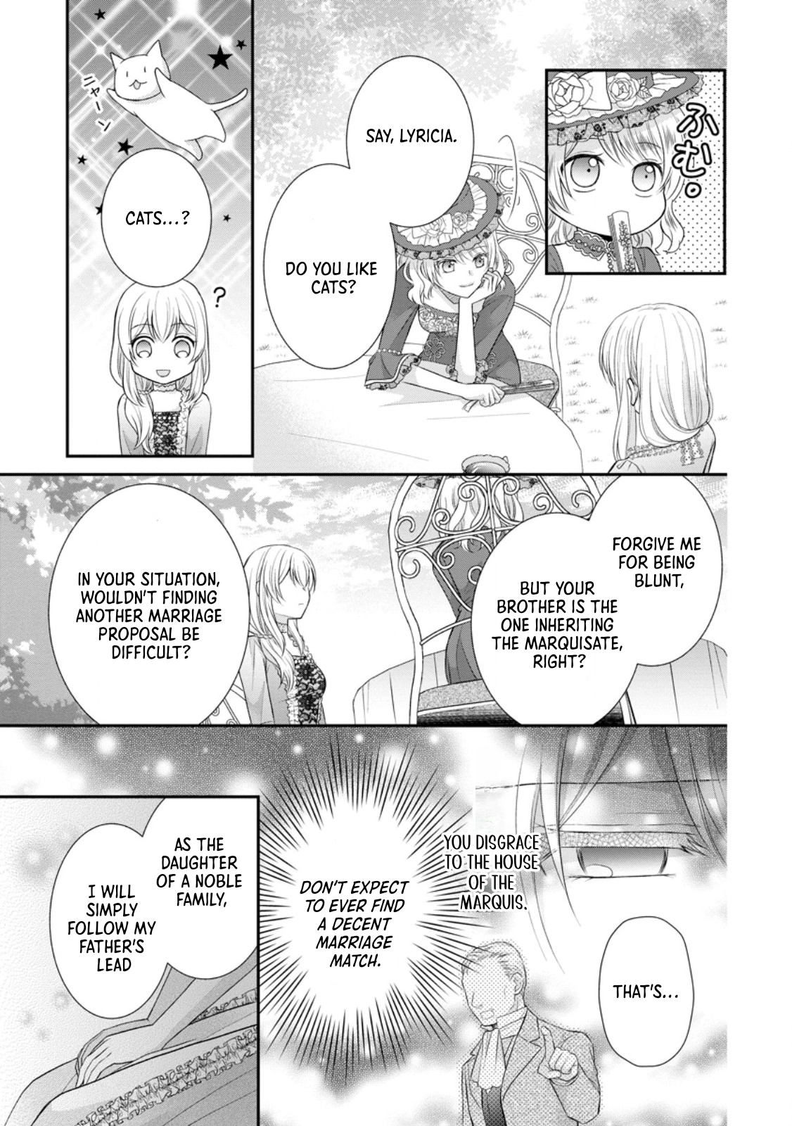 The Villainess Cursed into a Cat Is Taken In by the Crown Prince. Chapter 1 Page 27