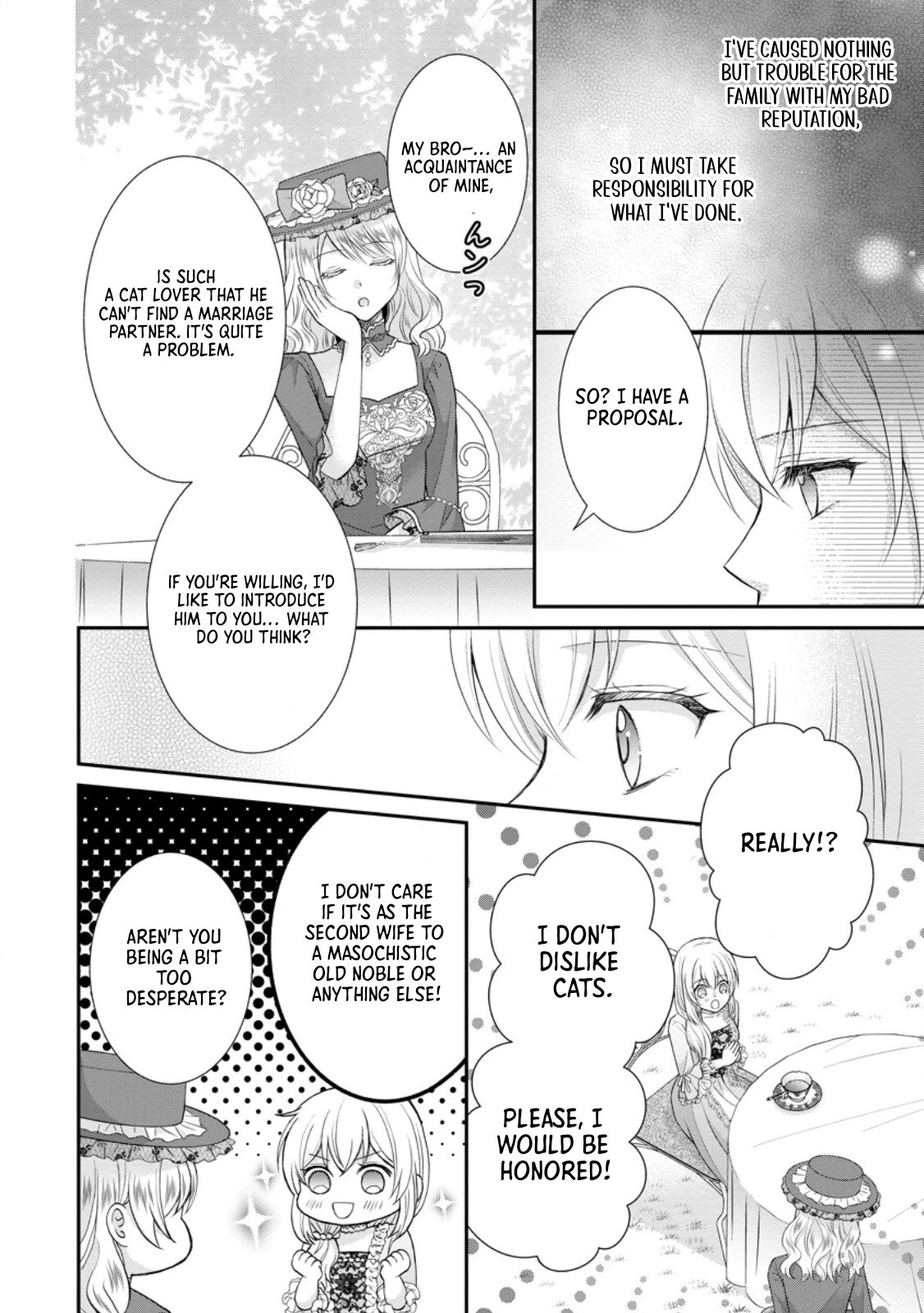 The Villainess Cursed into a Cat Is Taken In by the Crown Prince. Chapter 1 Page 28