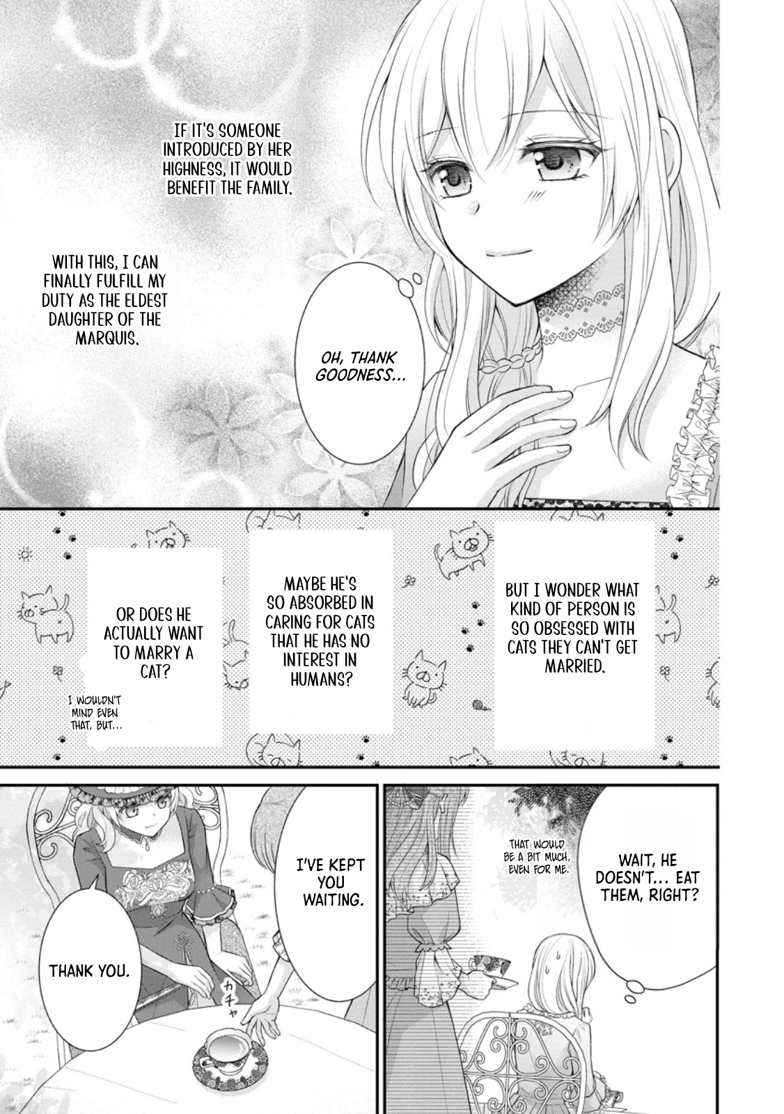 The Villainess Cursed into a Cat Is Taken In by the Crown Prince. Chapter 1 Page 29