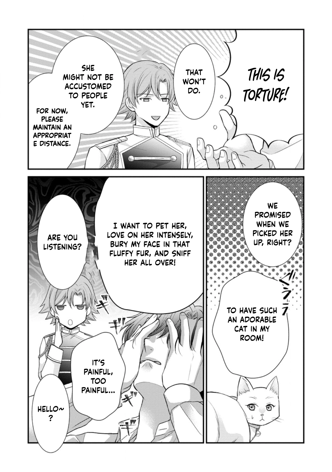 The Villainess Cursed into a Cat Is Taken In by the Crown Prince. Chapter 3 - . Page 8