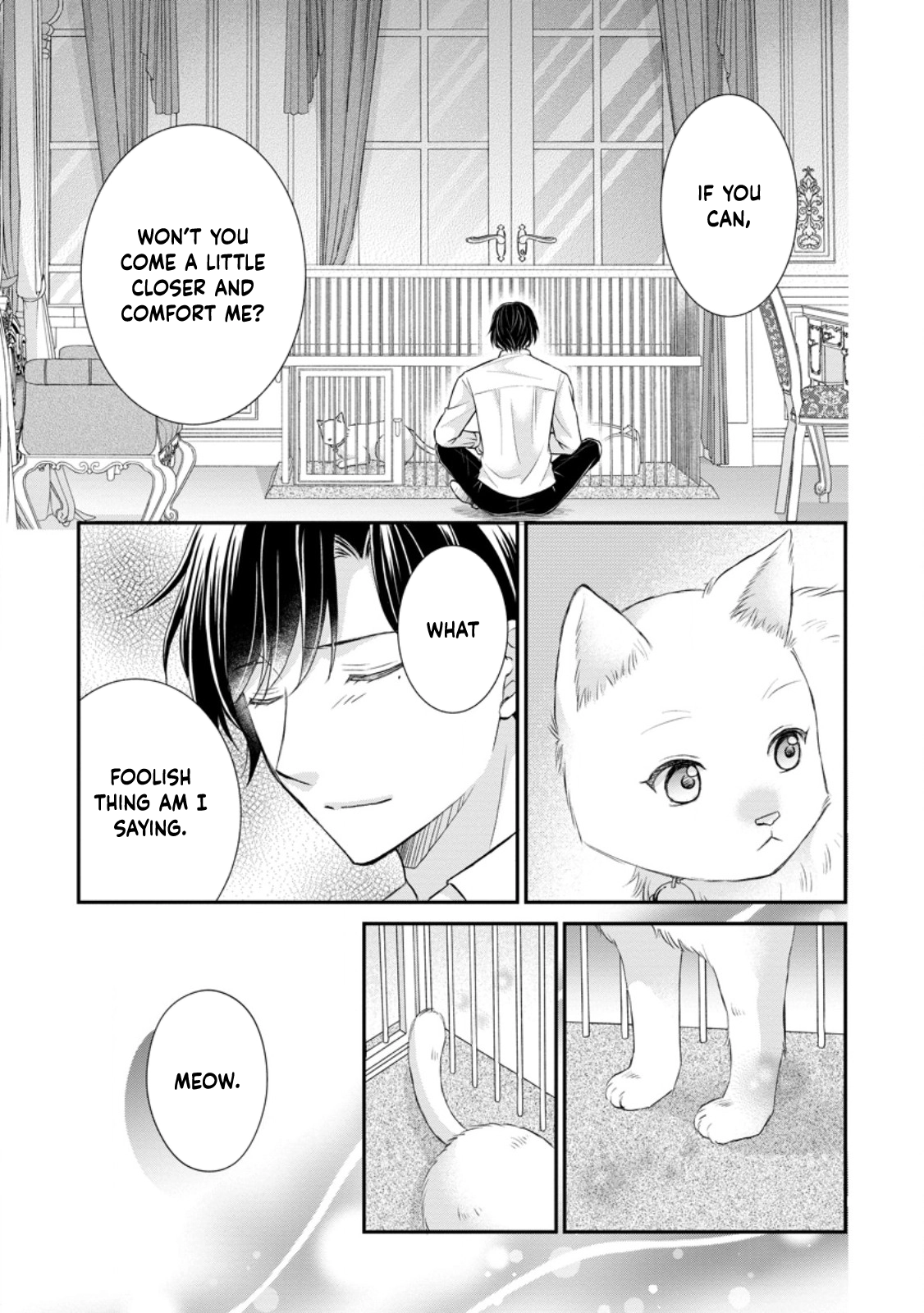 The Villainess Cursed into a Cat Is Taken In by the Crown Prince. Chapter 3 - . Page 21