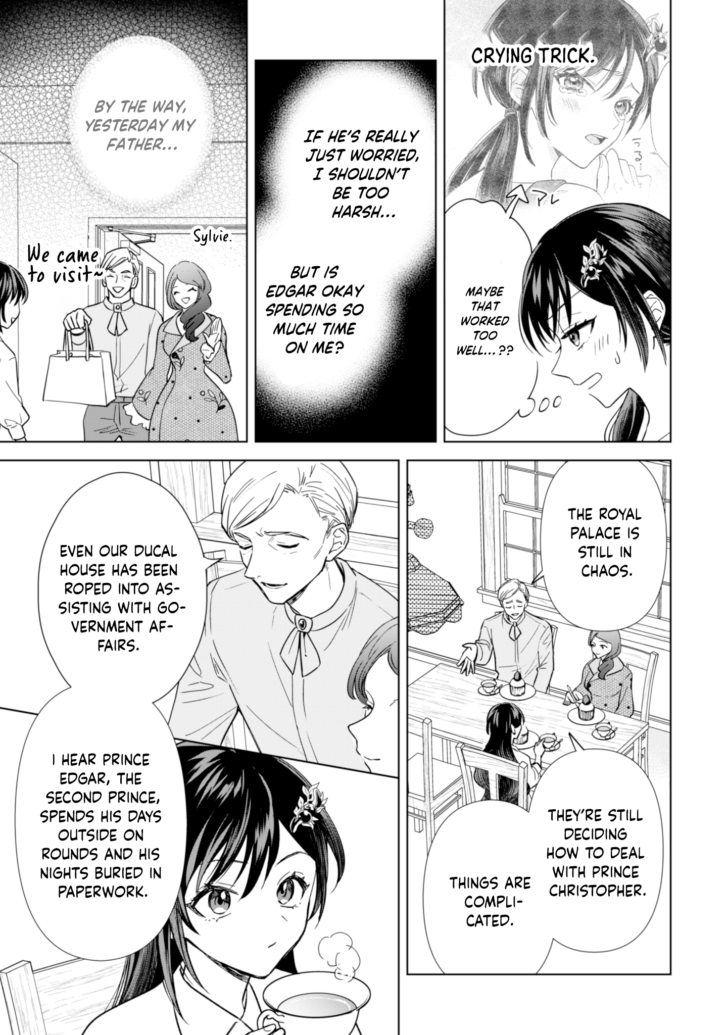 The Villainess Wants a Slow Life, but the Second Prince Won’t Leave Her Alone! Chapter 6 - . Page 9