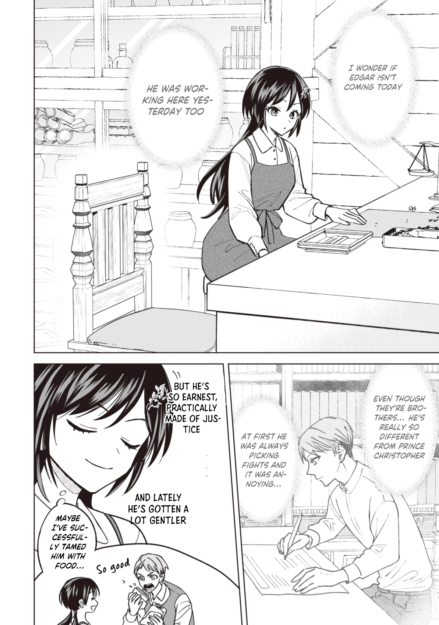 The Villainess Wants a Slow Life, but the Second Prince Won’t Leave Her Alone! Chapter 7 - . Page 4