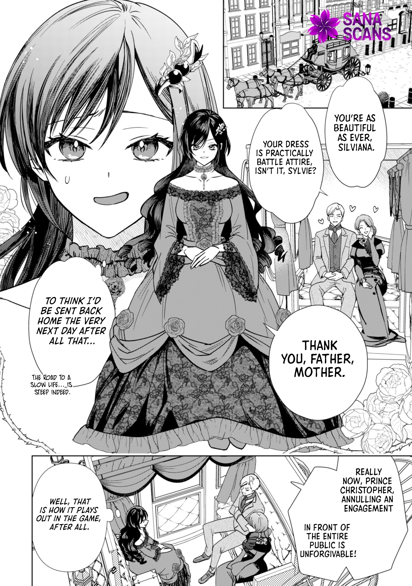 The Villainess Wants a Slow Life, but the Second Prince Won’t Leave Her Alone! Chapter 2 Page 2