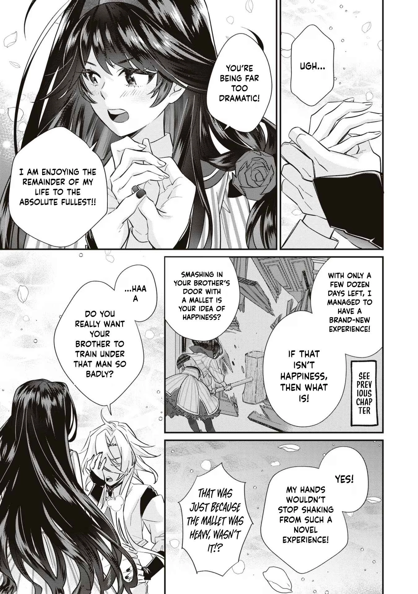 The Villainess Who Will Die in 100 Days Is Enjoying Every Day to the Fullest. Chapter 3 Page 17