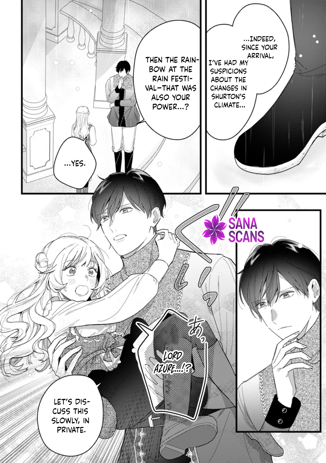 The Weather-Wielding Lady, Dumped and Seeking Marriage in the Barren Land Chapter 8 - . Page 12